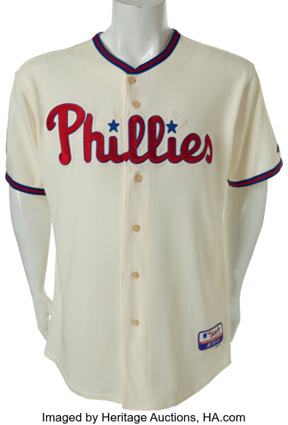 Chase Utley Jersey Word Series 2008 - collectibles - by owner