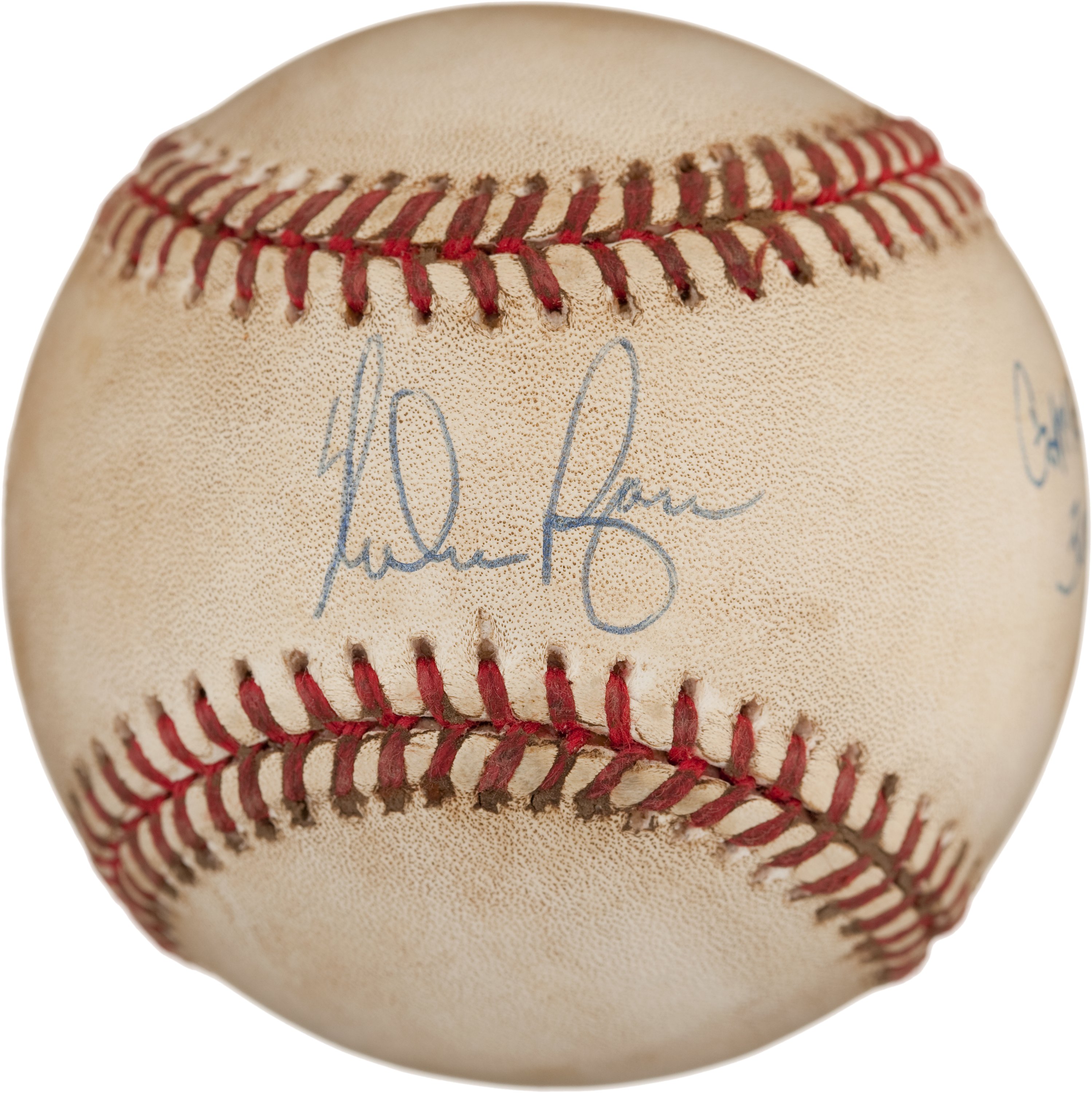 Lot - Nolan Ryan Autographed Baseball Limited Edition 300th Win
