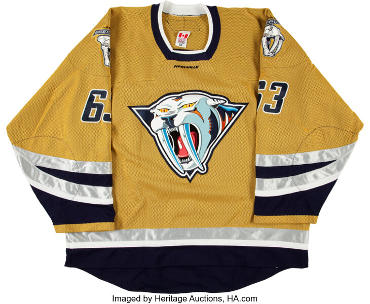 Nashville predators game worn jersey best sale