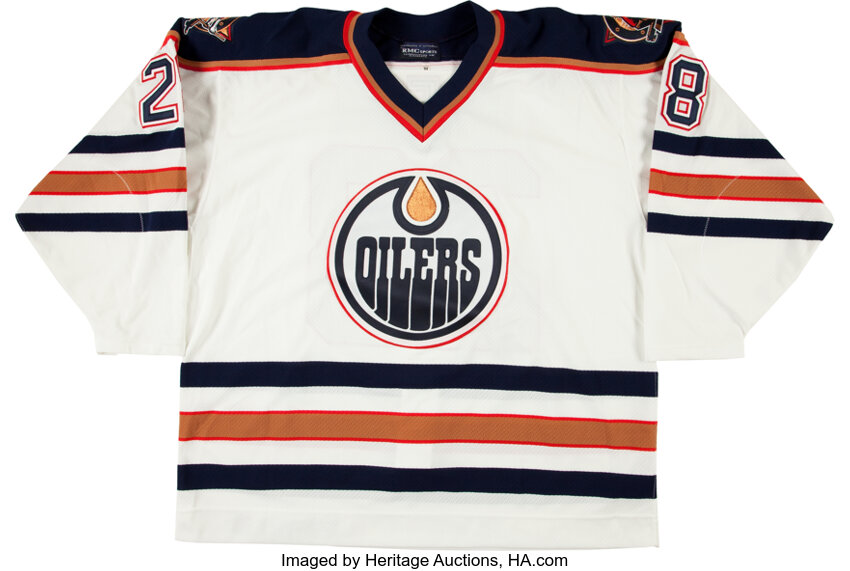 Edmonton Oilers Pro Jersey 1997-2007 - Size 52 - NHL Auctions