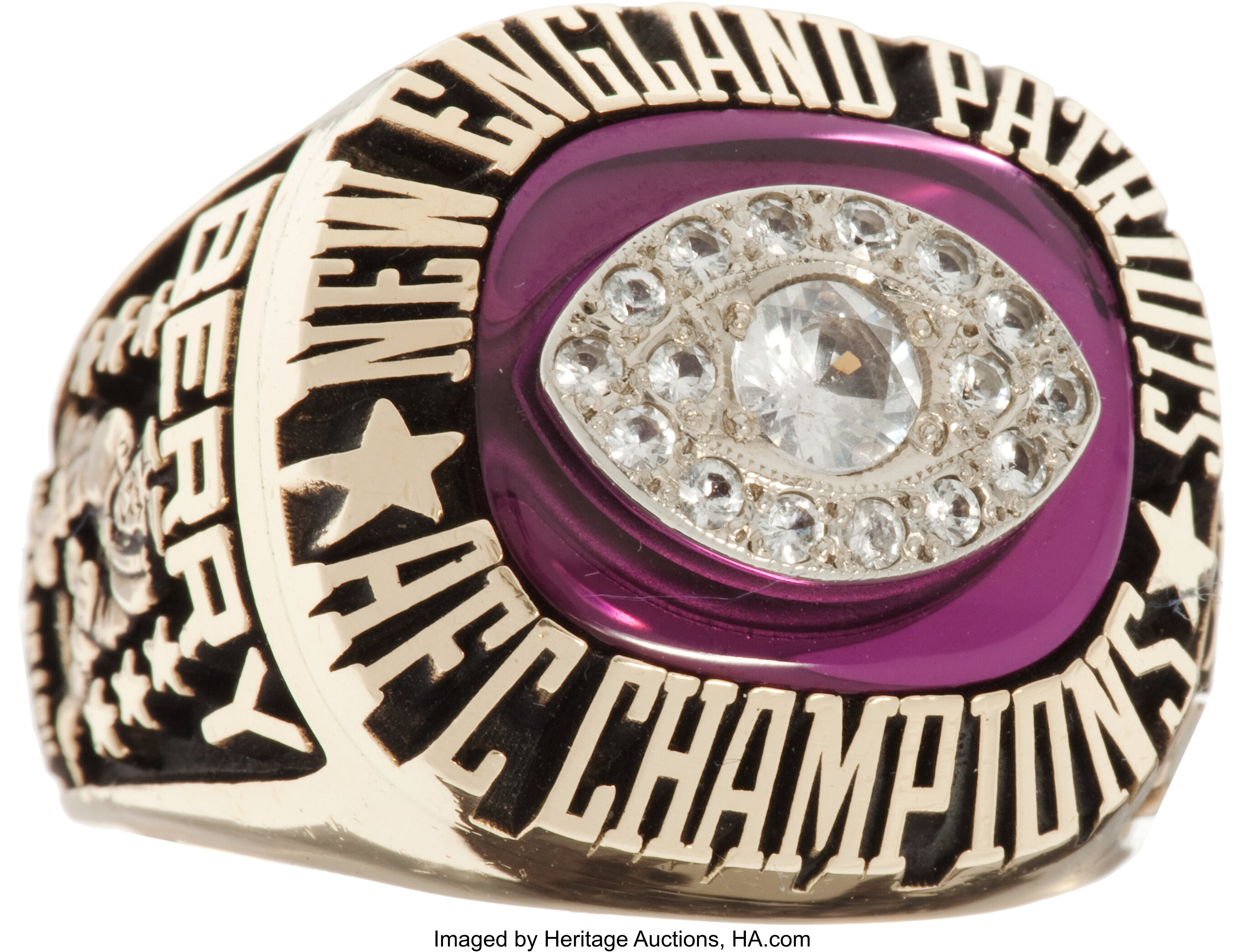 patriots afc championship rings