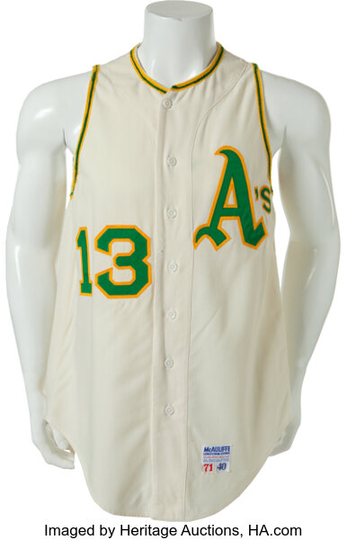 Lot Detail - Lot of Oakland A's Game-Used Jerseys (3)