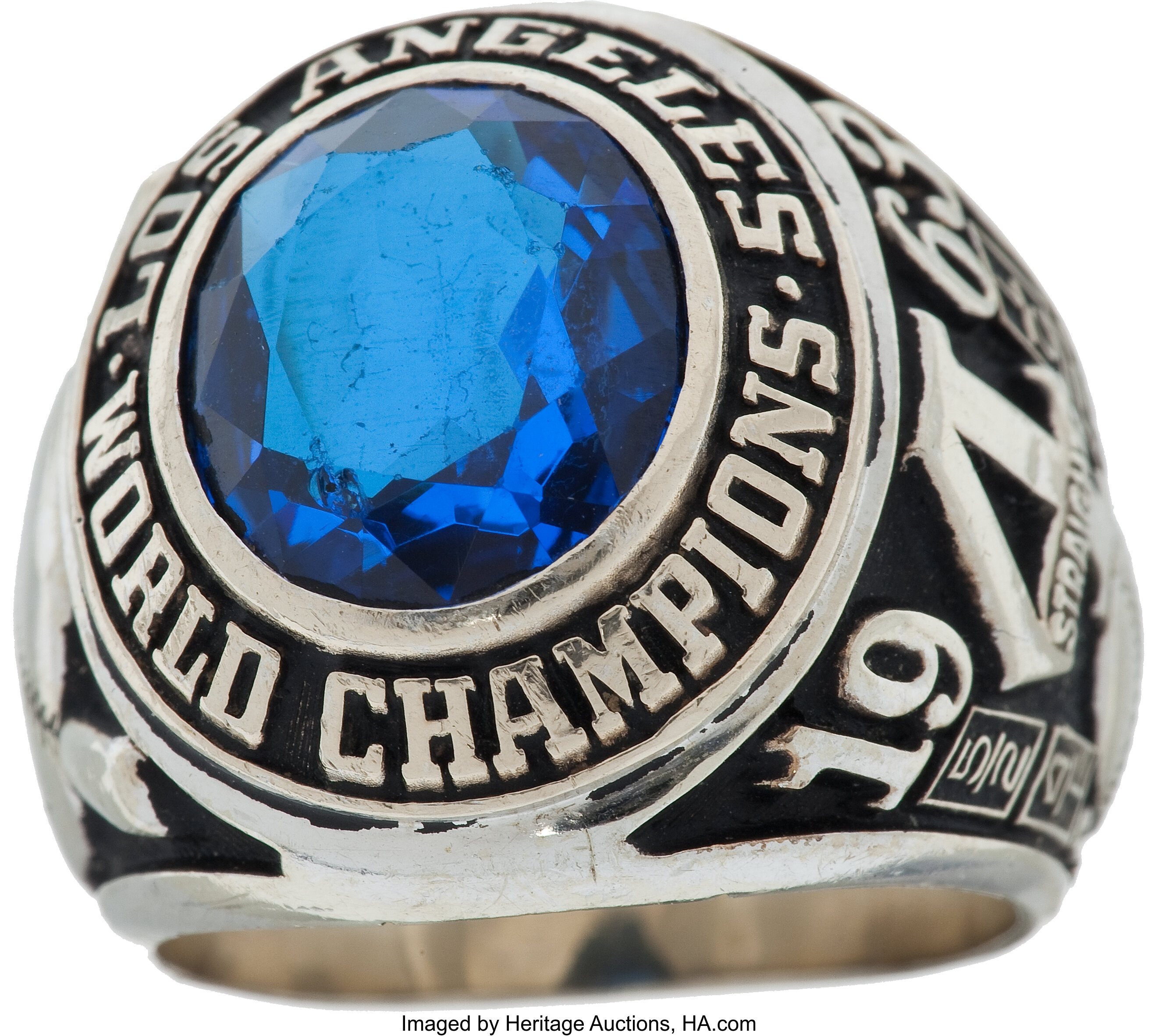 1959 Los Angeles Dodgers World Championship Ring Presented to, Lot #80034