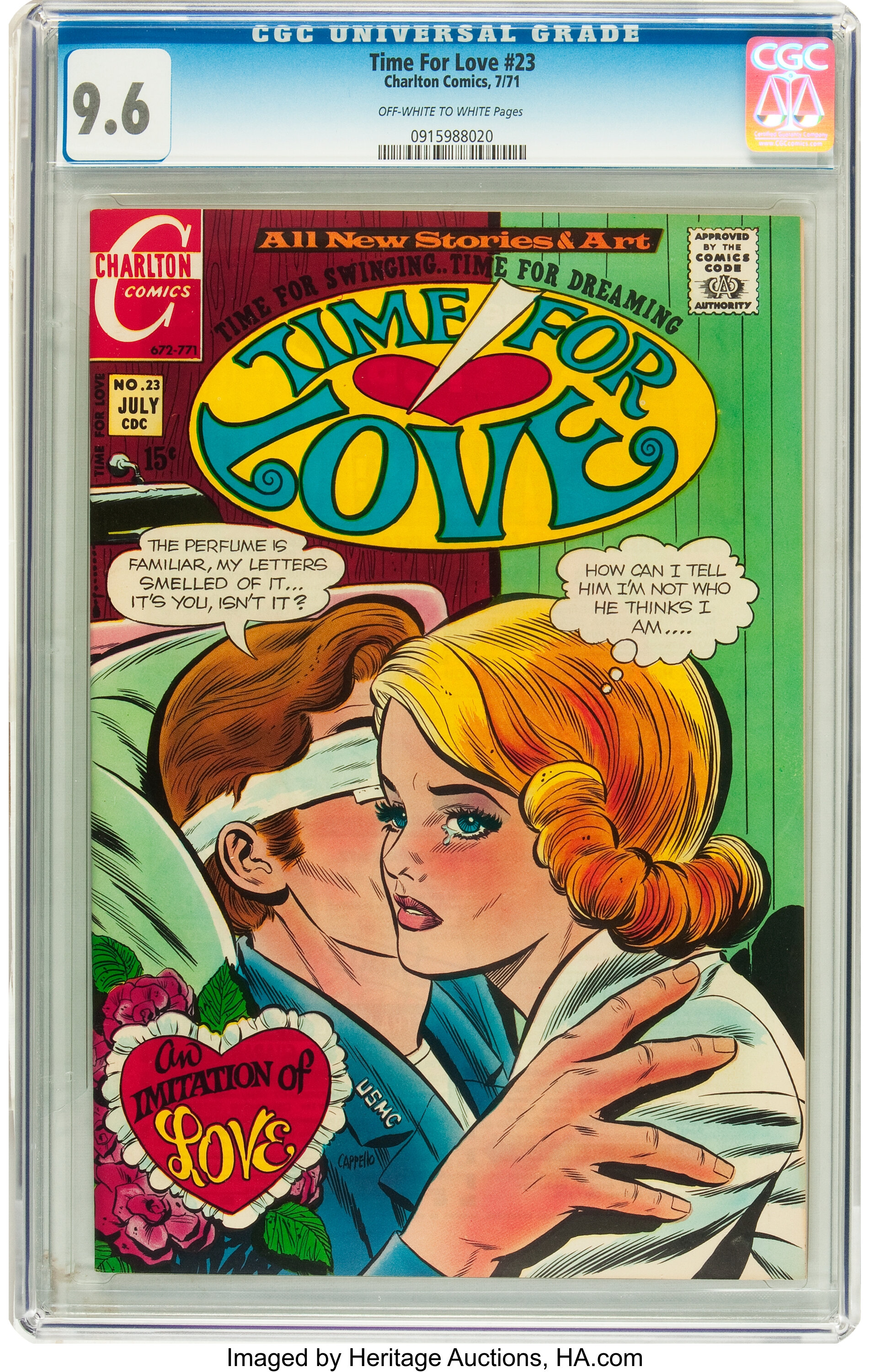 Time for Love, 1967 Series Comics Values and Price Guide