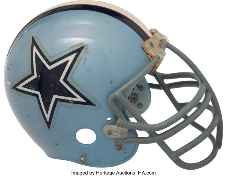 1980 dallas cowboys program football Vintage Look Reproduction Metal Sign 8  x 12