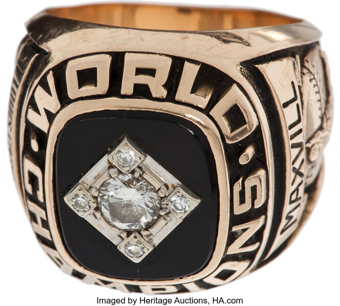 1967 St. Louis Cardinals MLB World Series Championship Ring