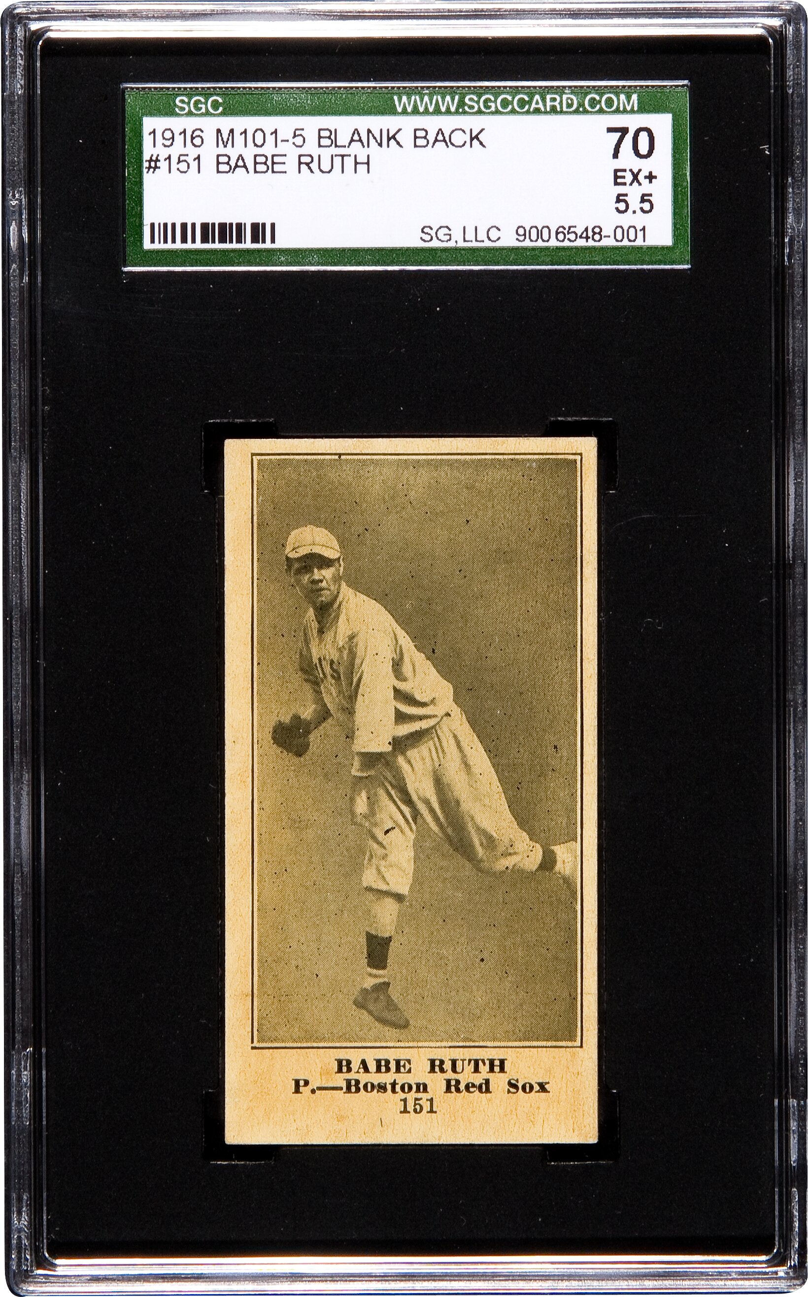 Rare Babe Ruth card is back home in Baltimore after record sale