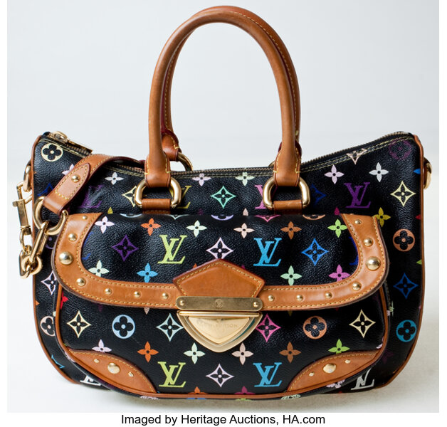 Louis Vuitton Black Monogram Multicolore Canvas Rita Bag Louis Vuitton