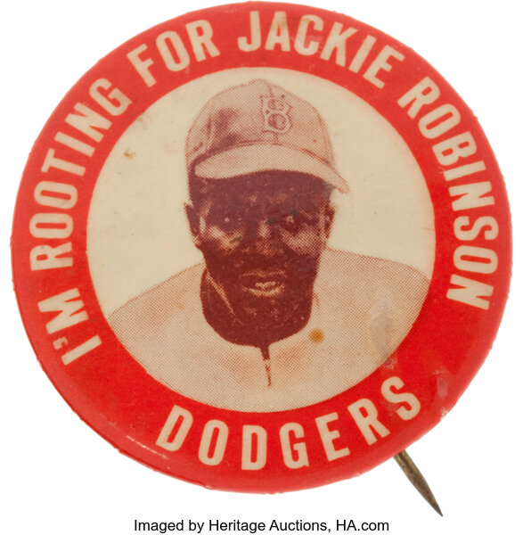 Jackie Robinson Pin-Back Set