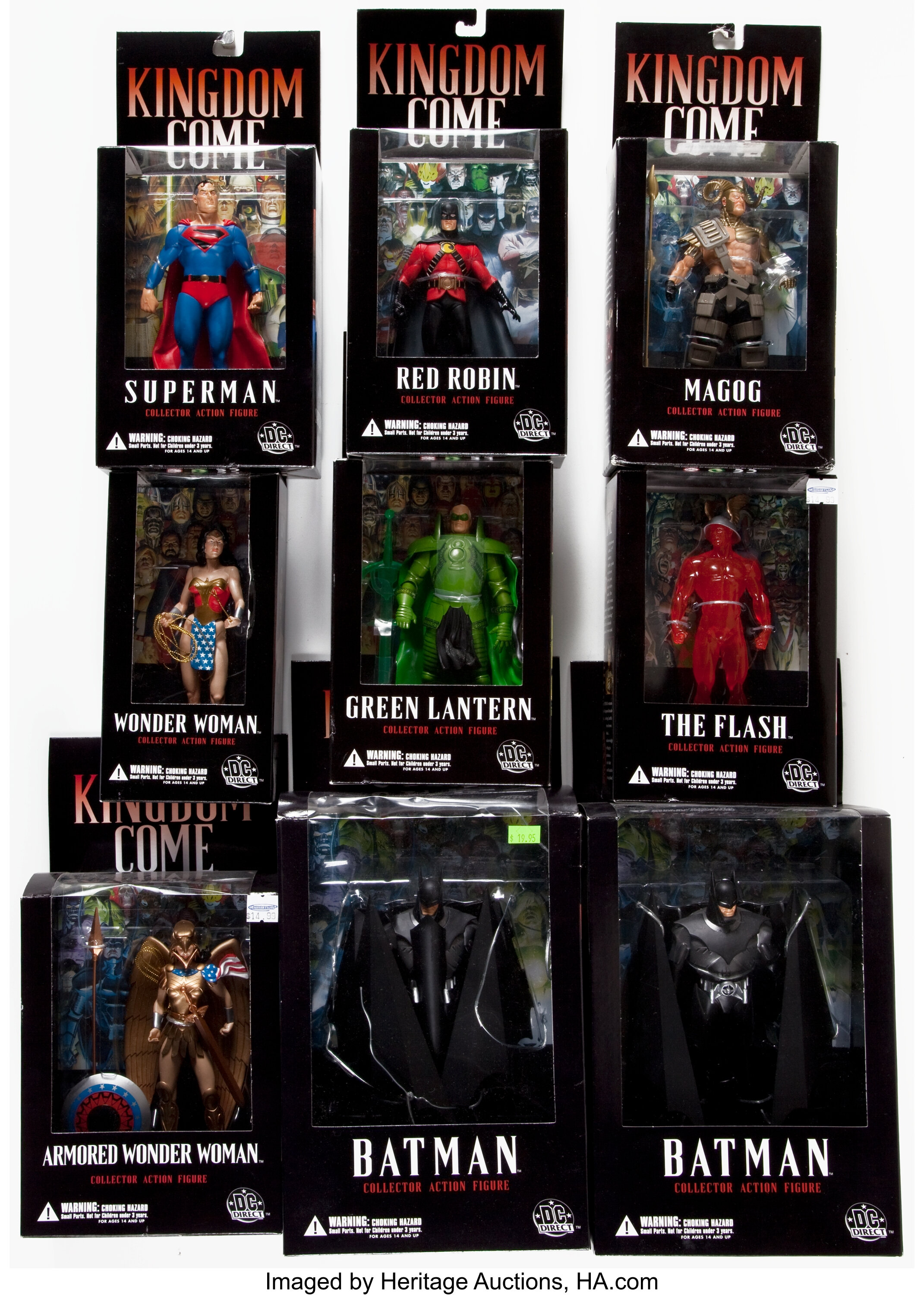 Dc kingdom sale come action figures