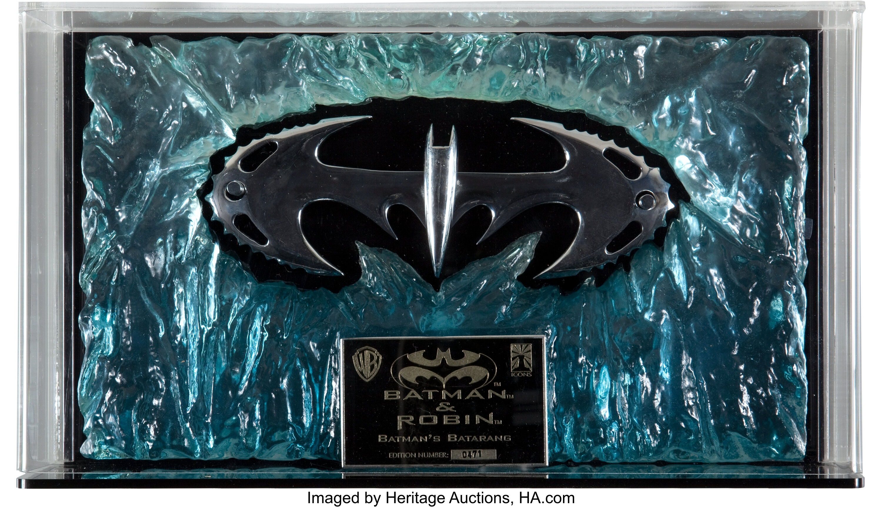 Batman and Robin Batman's Batarang Replica Prop Limited Edition | Lot  #13562 | Heritage Auctions