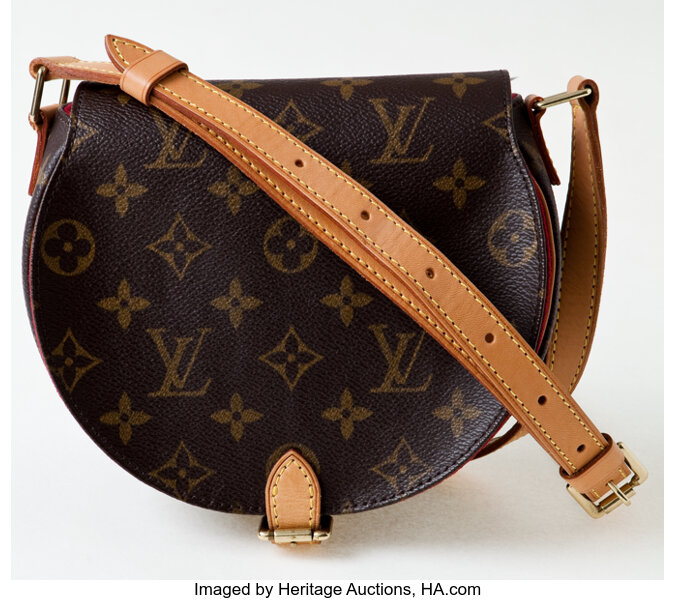 Authentic Louis Vuitton Monogram Tambourine Shoulder Bag, Luxury