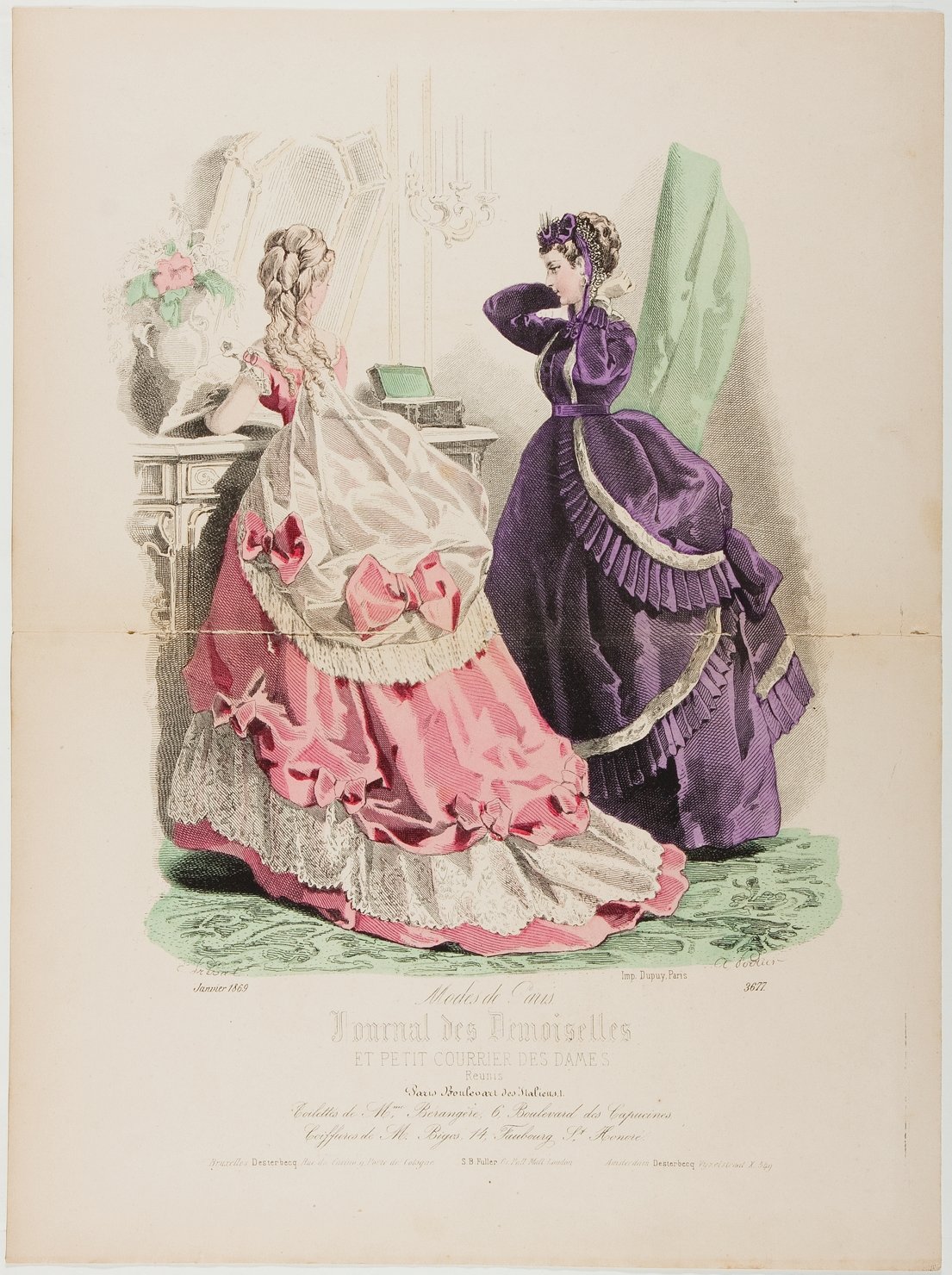 19th century french dresses