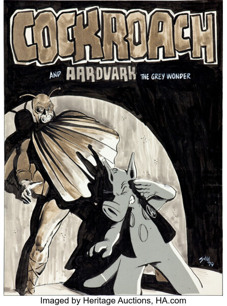 Image result for Cerebus Cockroach cover