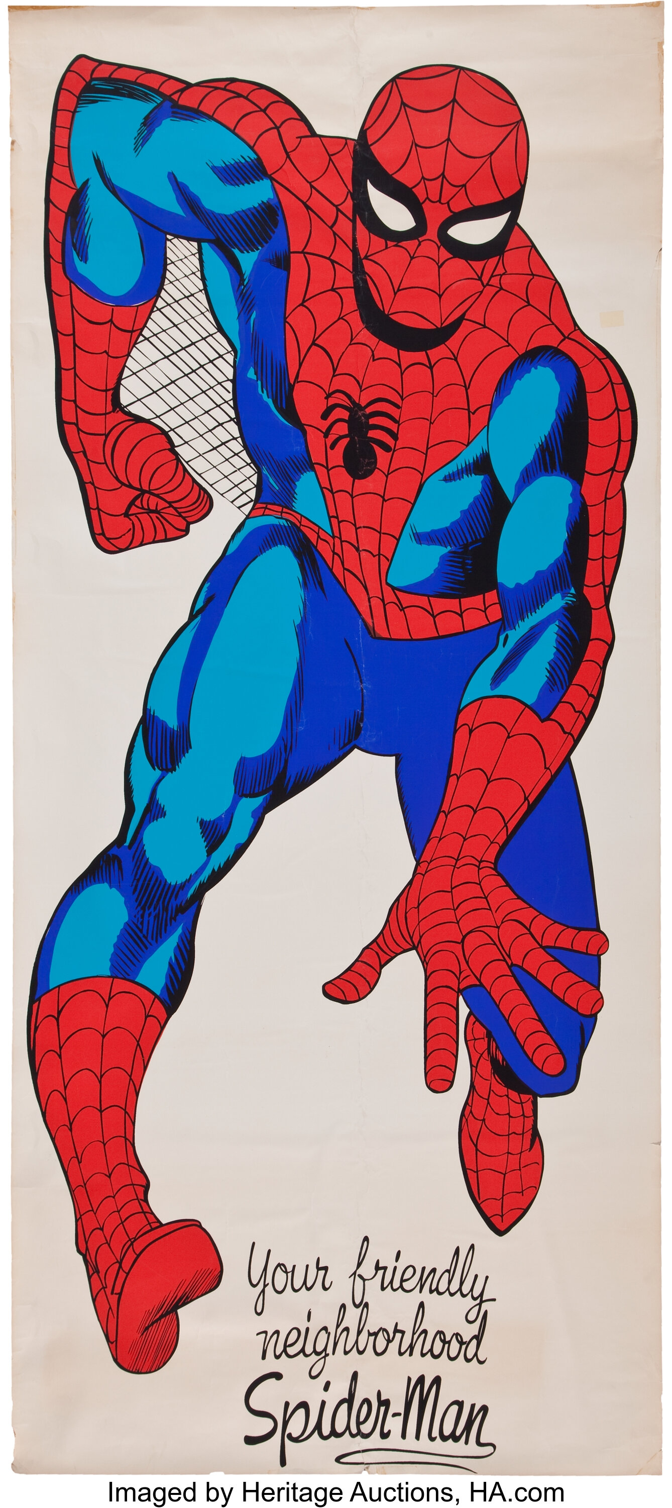 Spider-Man Door Poster (Marvel, 1966).... Memorabilia Poster | Lot #14454 |  Heritage Auctions