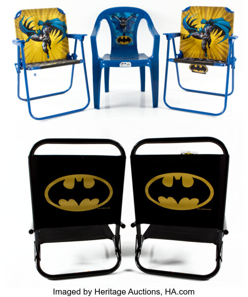 Batman Chair Group 1989 2004 Total 5 Items