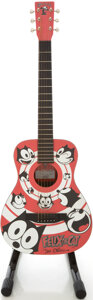 2004 Martin Felix The Cat  Acoustic Guitar  Serial 