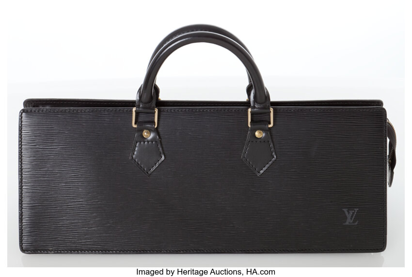 Louis Vuitton Epi Sac Triangle Bag Black