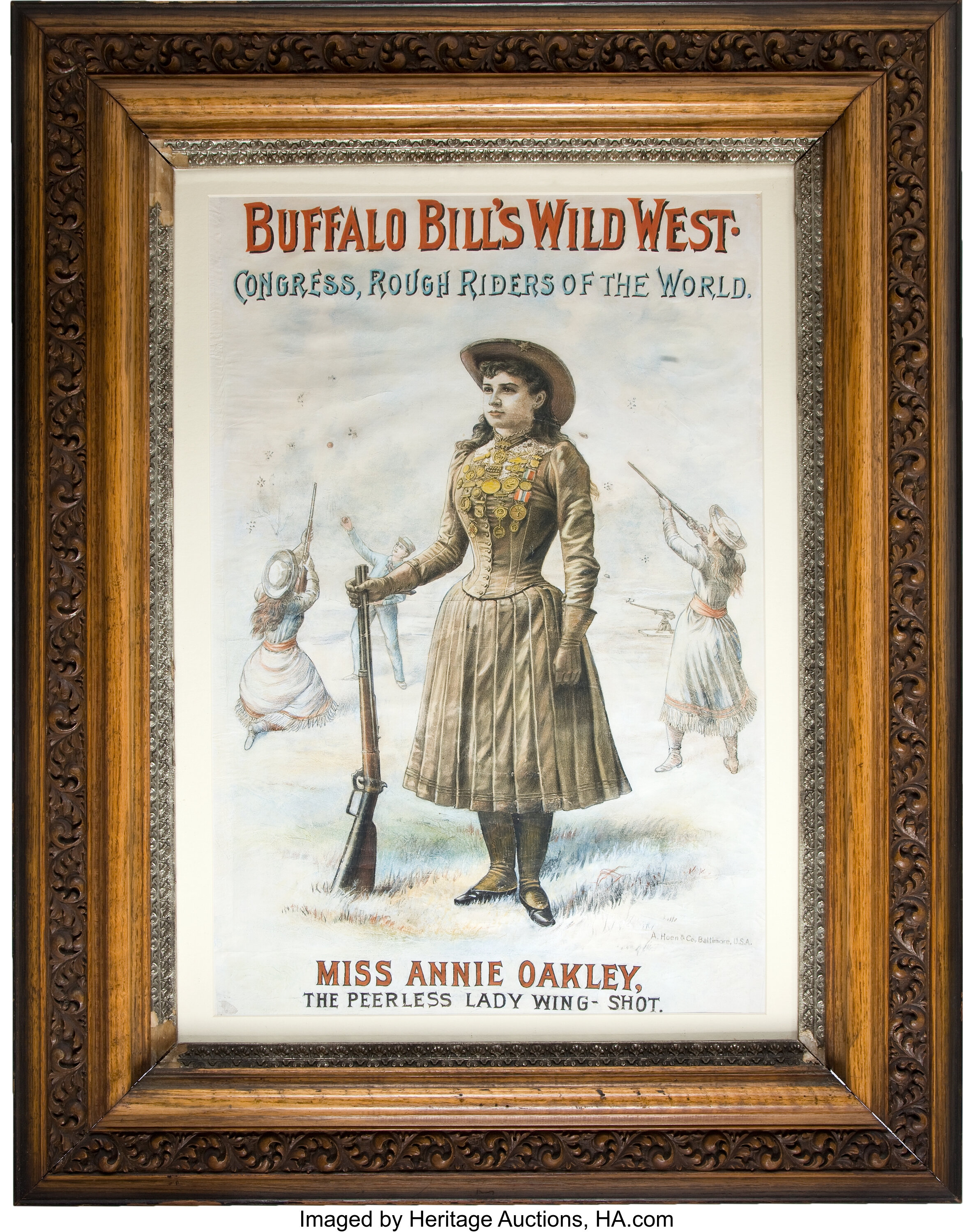Annie Oakley: One of the Most Sought-after of all Buffalo Bill's | Lot  #44082 | Heritage Auctions