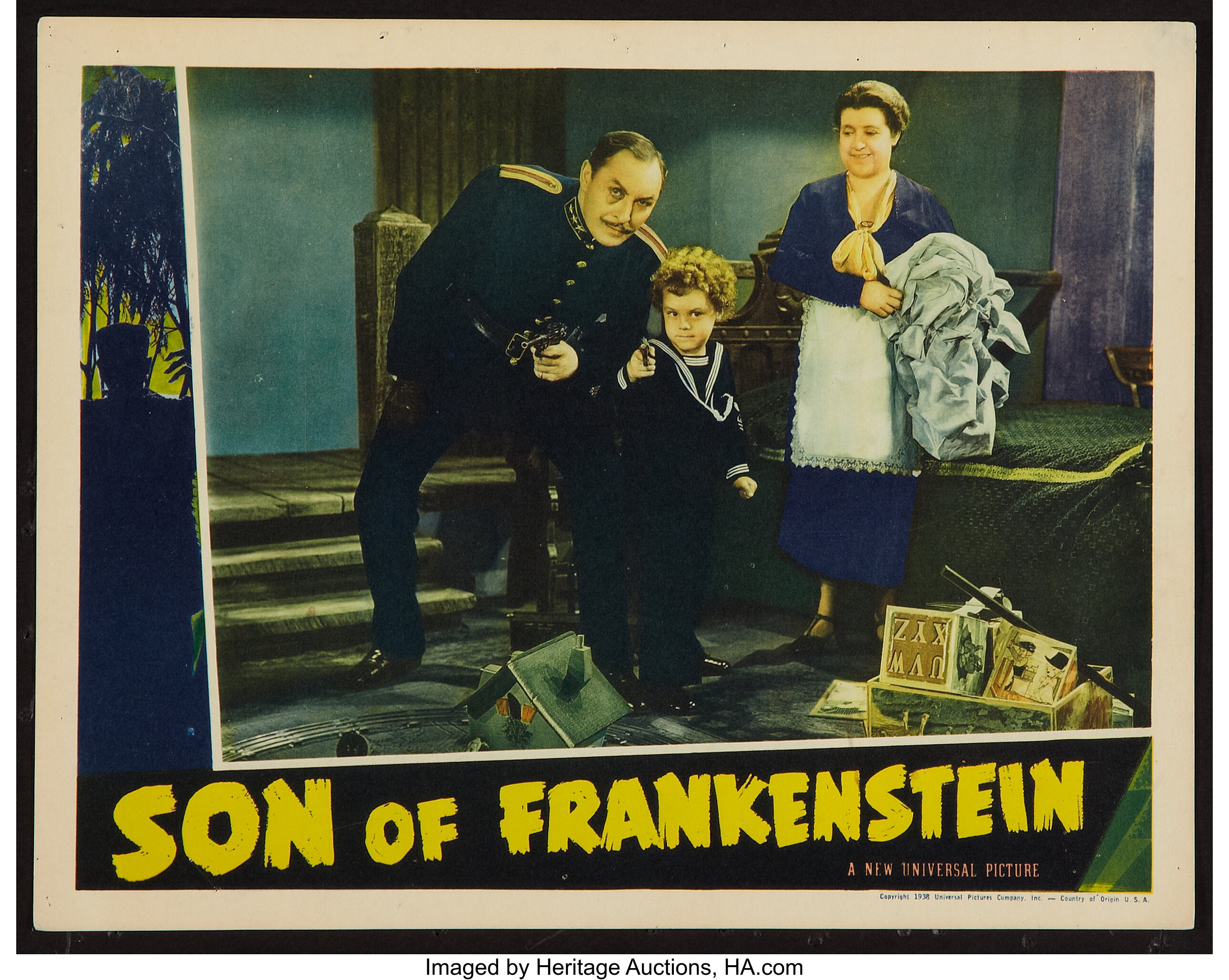 Son of Frankenstein (Universal, 1939). Lobby Card (11" X 14"). | Lot ...