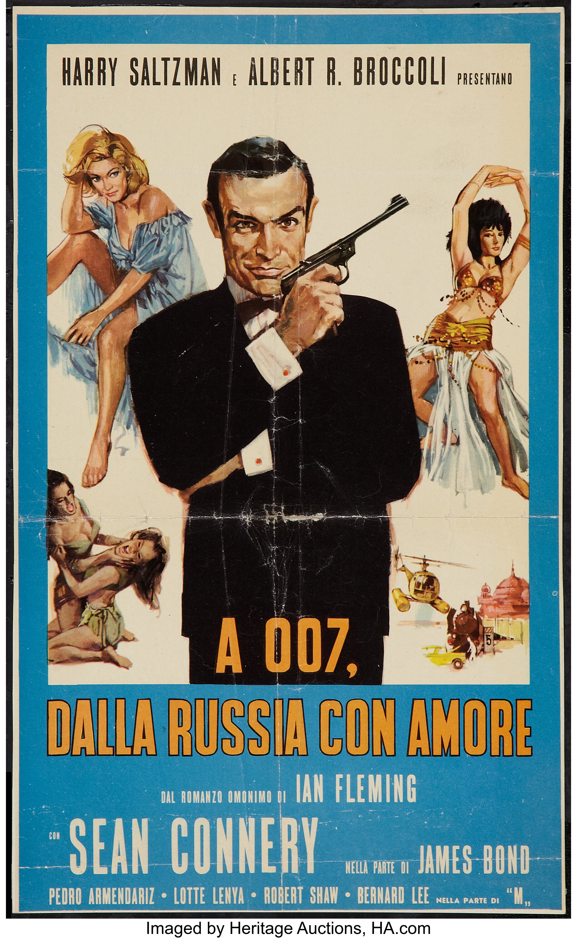 From Russia with Love (United Artists, 1964). Italian Locandina | Lot ...