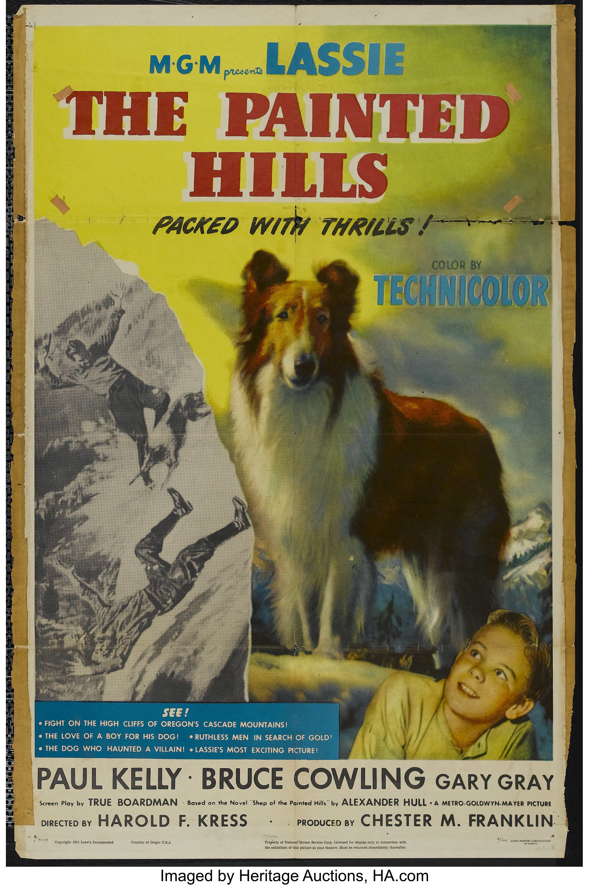 Lassie In The Painted Hills (1951) Movie