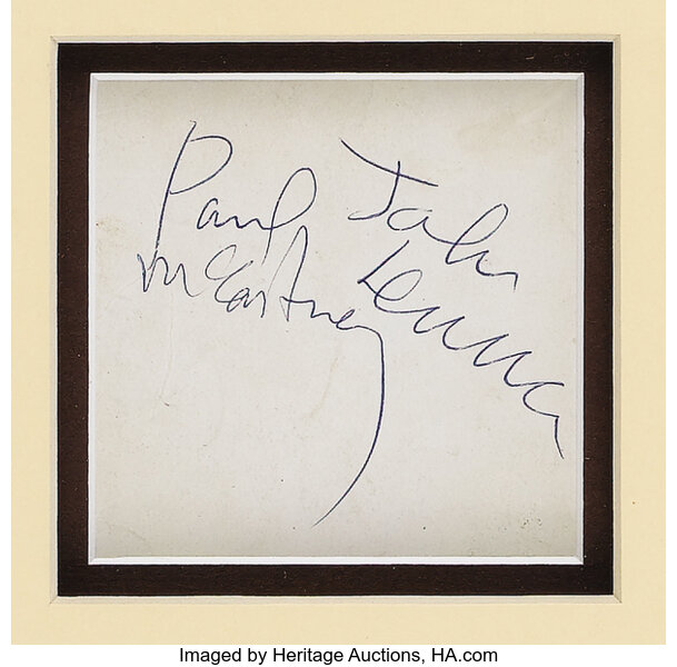 Paul Mccartney Signature: How Much Is It Worth?