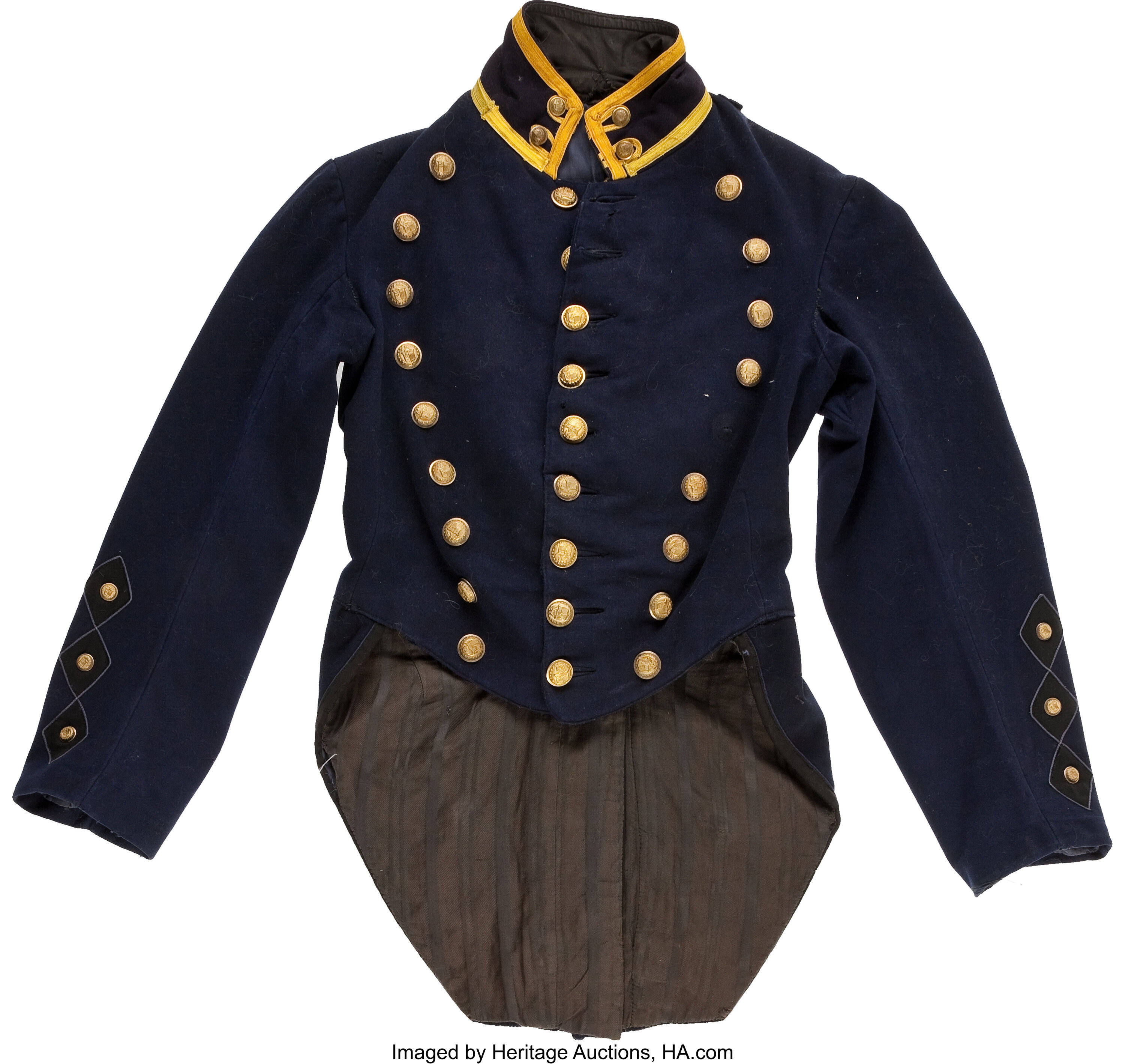 1880's - 1890's National Guard Uniform Items... (Total: 3 Items) | Lot ...