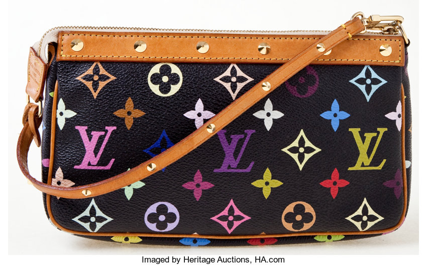 Sold at Auction: Louis Vuitton Multicolore Monogram Pochette