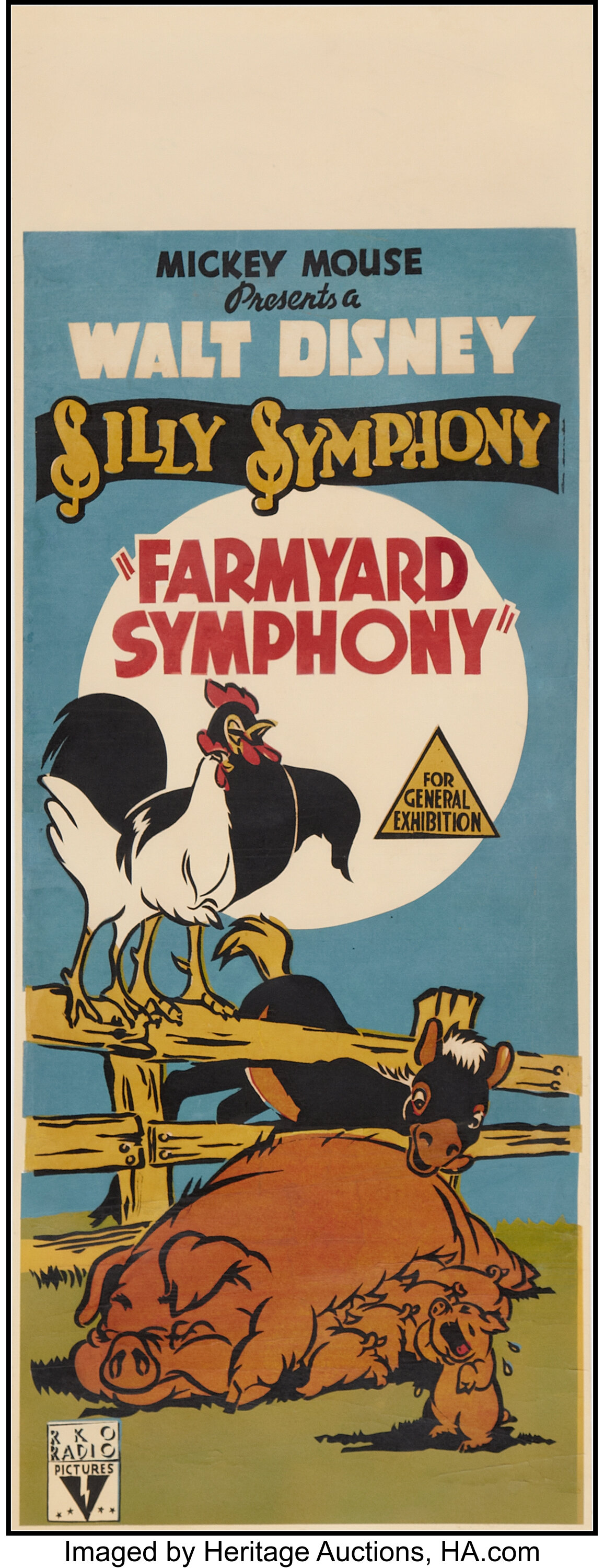 Farmyard Symphony (RKO, 1938). Pre-War Daybill (15" X | Lot #52188 | Auctions