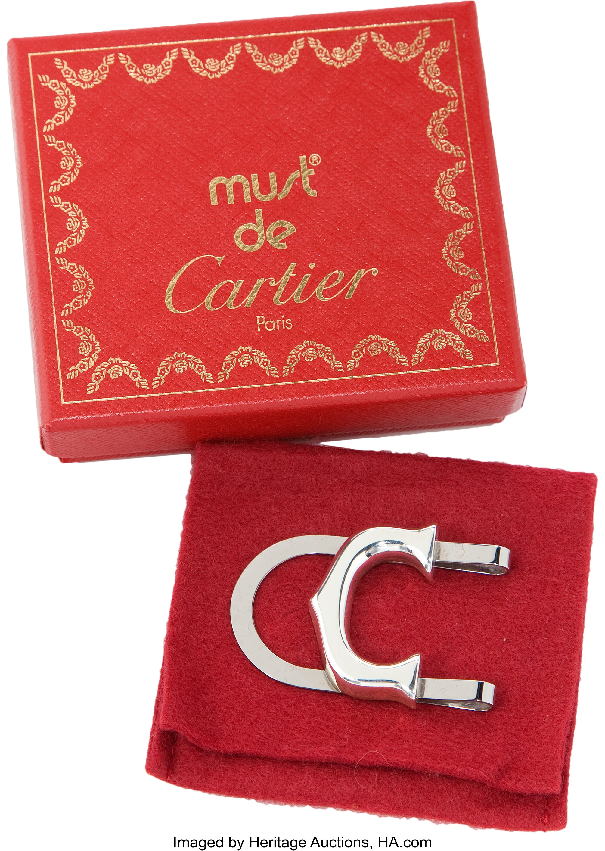 C de Cartier money clip