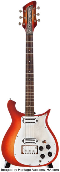 Late 1950s Early 1960s Rickenbacker Combo 450 Fireglo Solid Body