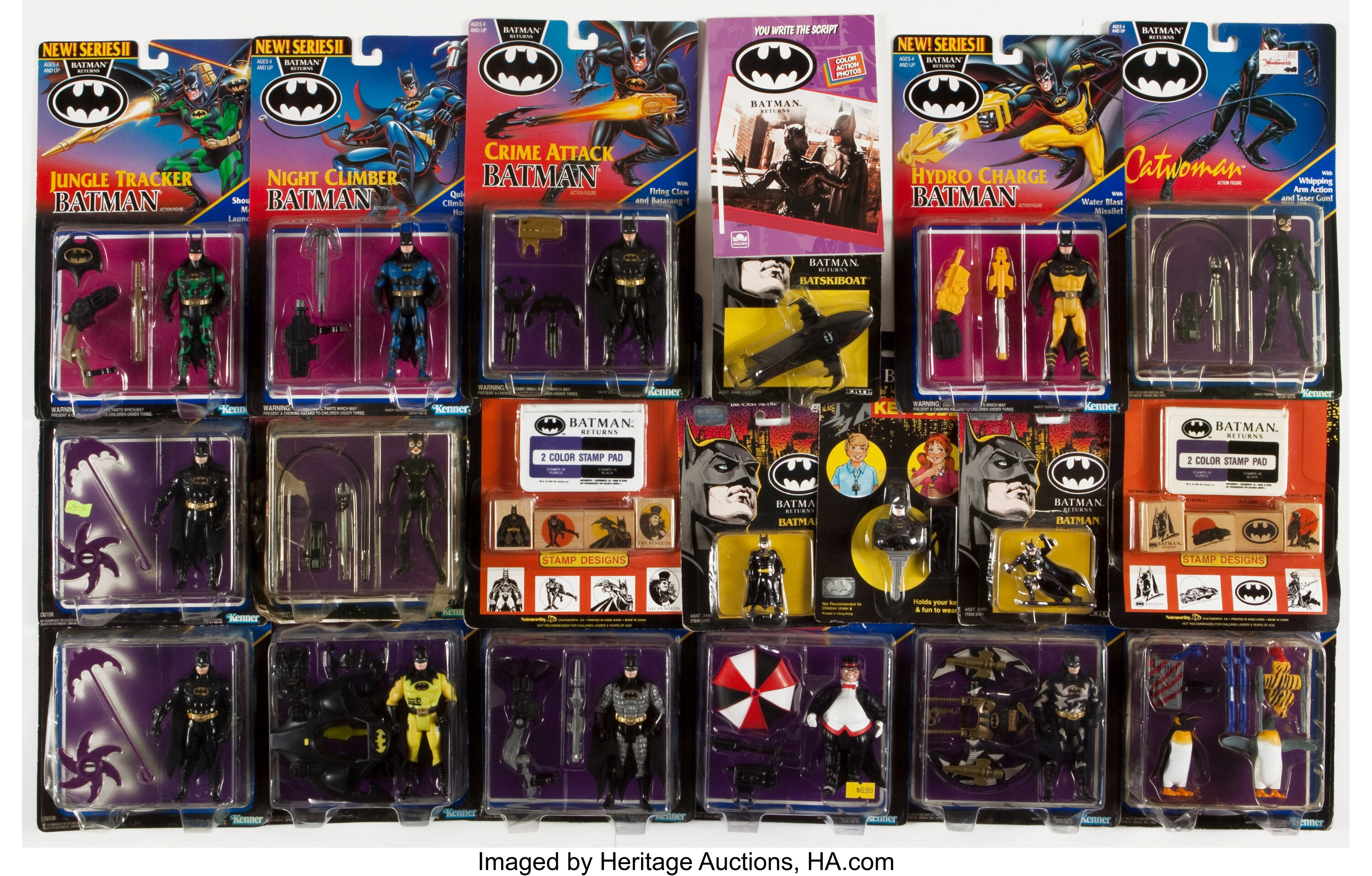 Batman Returns Action Figure and Toy Set Group (1991). ... | Lot #13577 |  Heritage Auctions