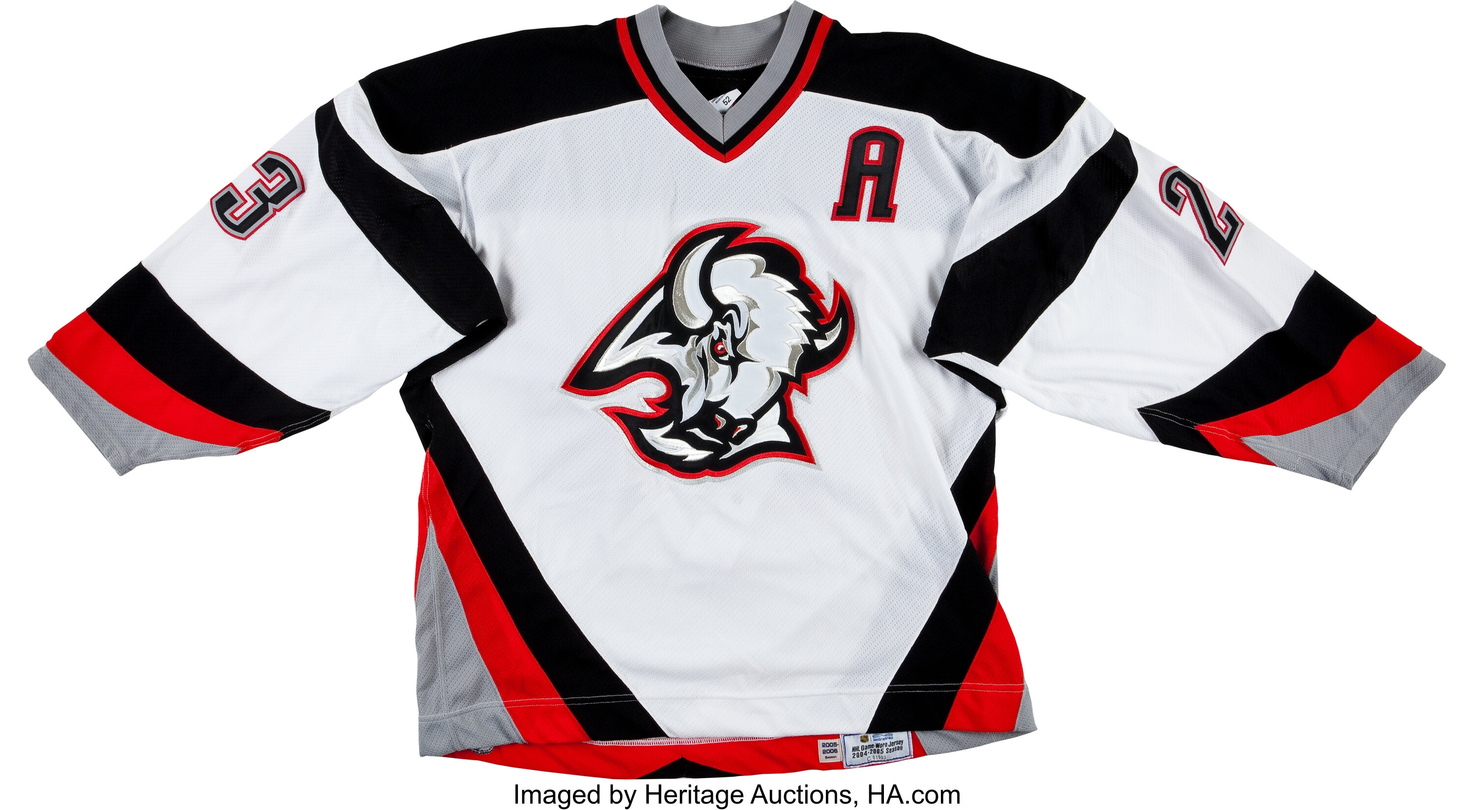 Buffalo Sabres Goat Jersey - Red Starter Fashion Jersey Large (Reverse  Retro)