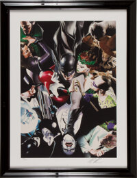 Alex Ross Batman Last Rites Giclee On Paper Marvel DC Comics Fine Art