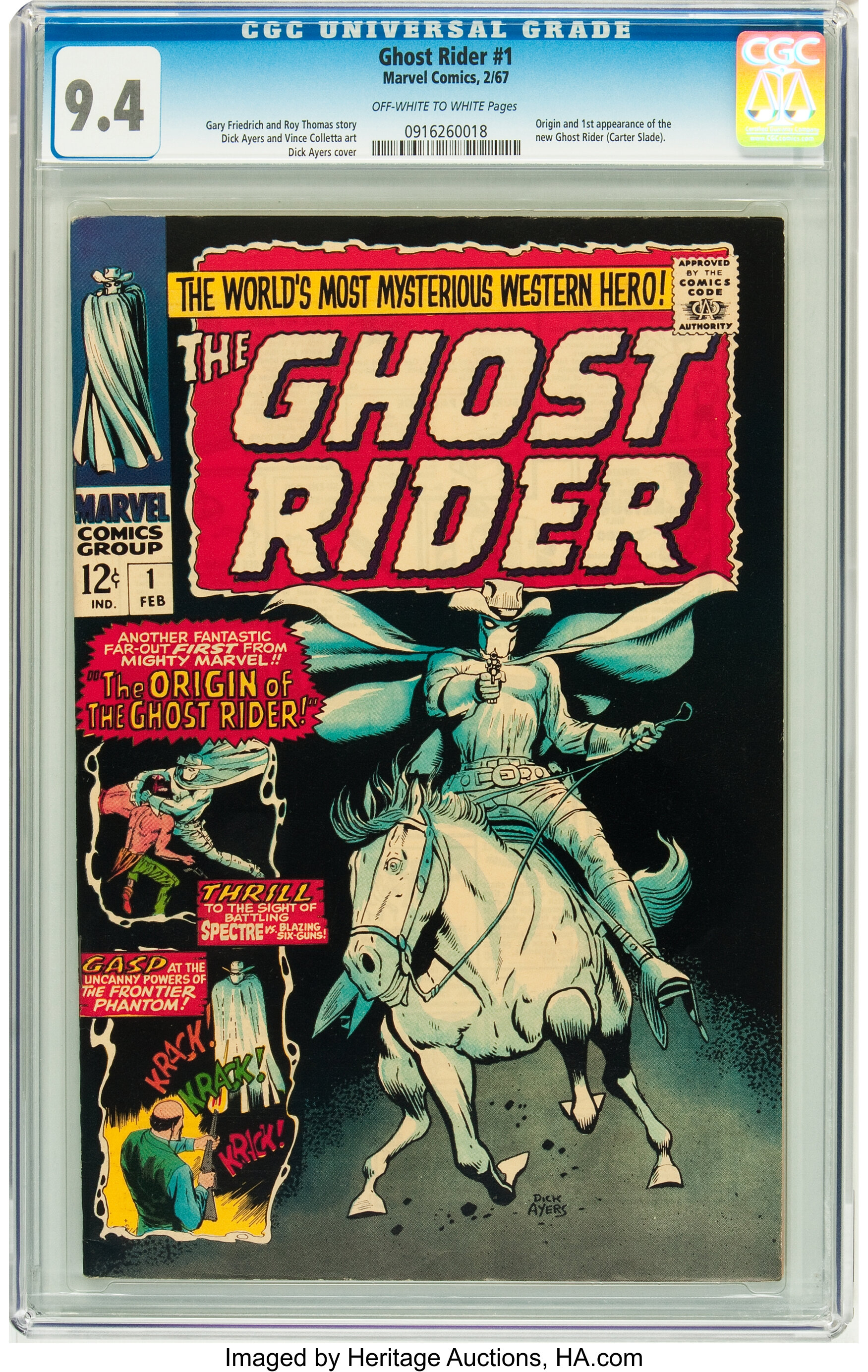 Original Ghost Rider Vol 1 1, Marvel Database