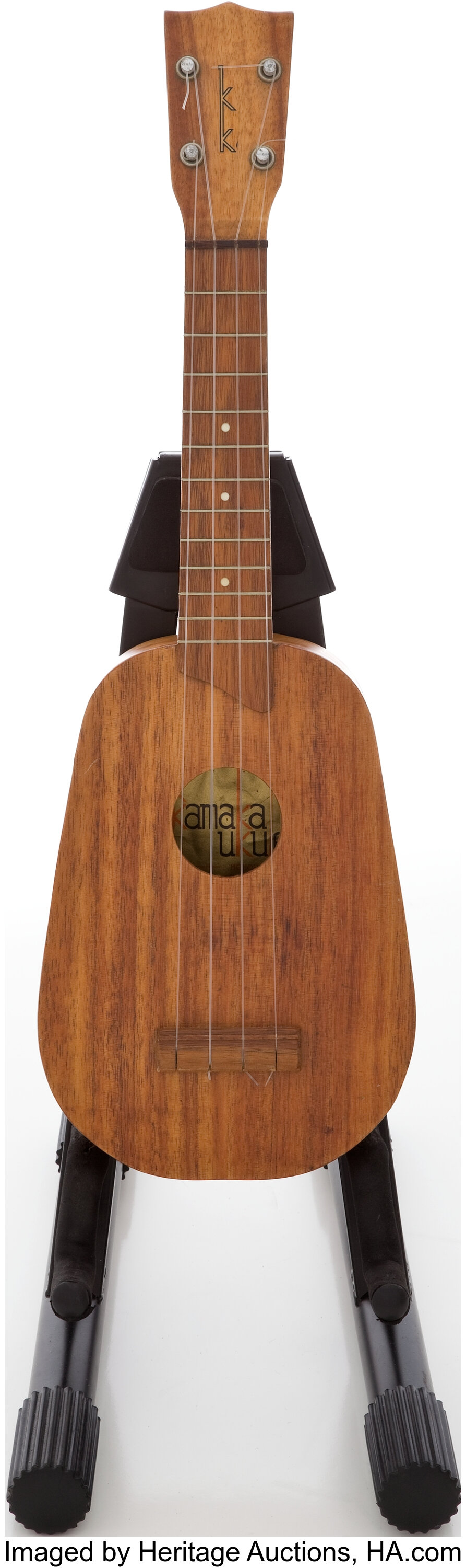 Kamaka Gold Label Koa Pineapple Ukulele.... Musical Instruments