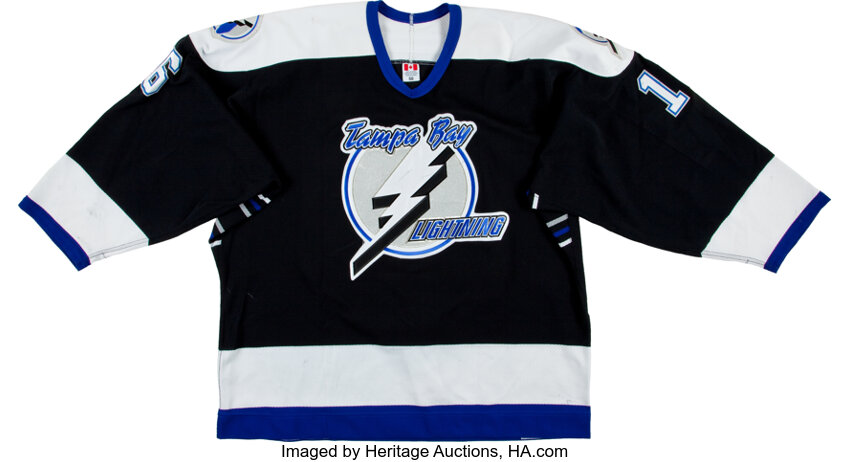 2003-04 Alexander Svitov Game Worn Tampa Bay Lightning Jersey. ... | Lot  #43146 | Heritage Auctions