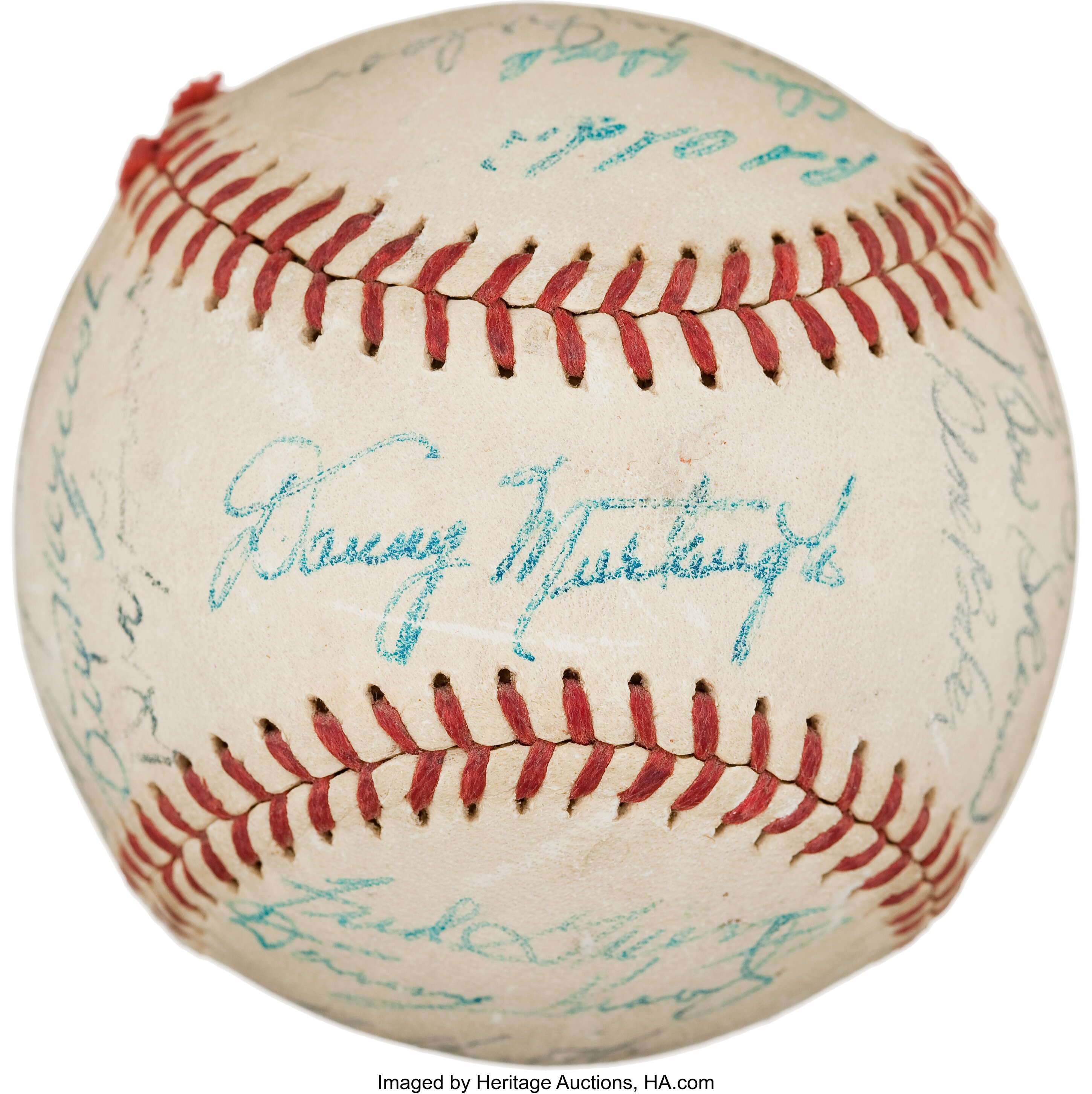 1960 Pittsburgh Pirates Team-Signed Ball, Bill Mazeroski