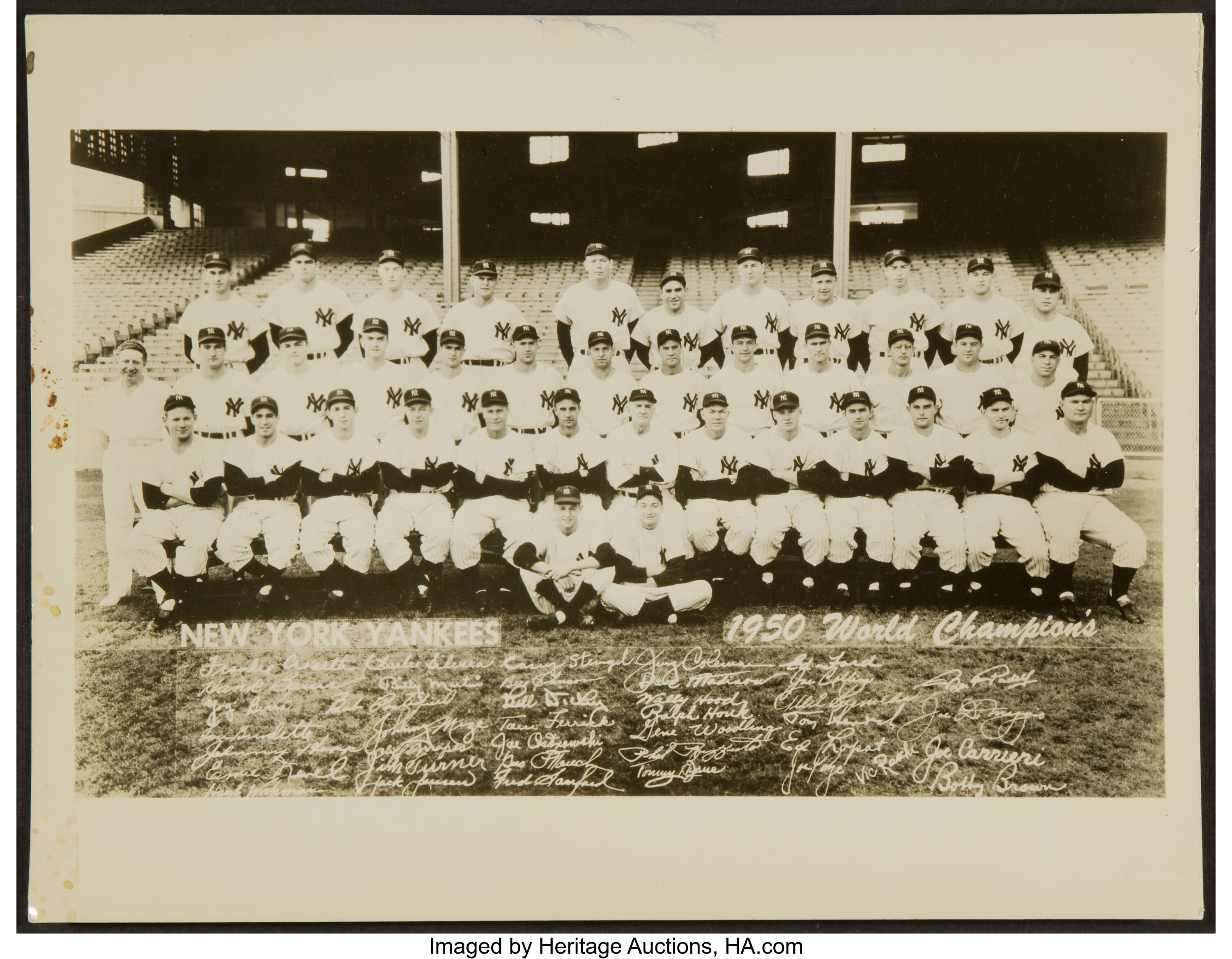 Mill Valley Little League Yankees team, date unknown - Print, Photographic