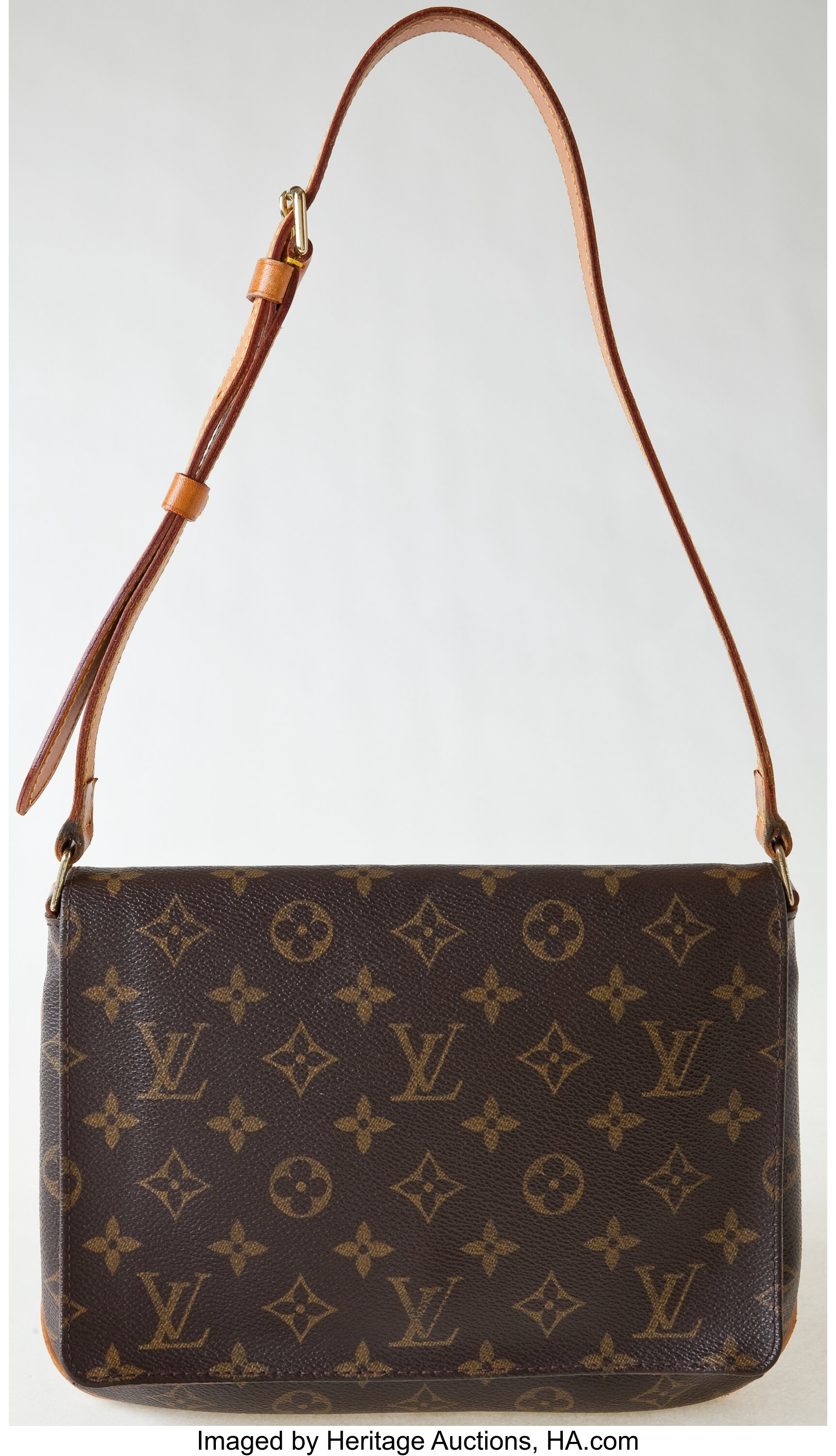 Authentic LV Louis Vuitton Monogram musette tango bag