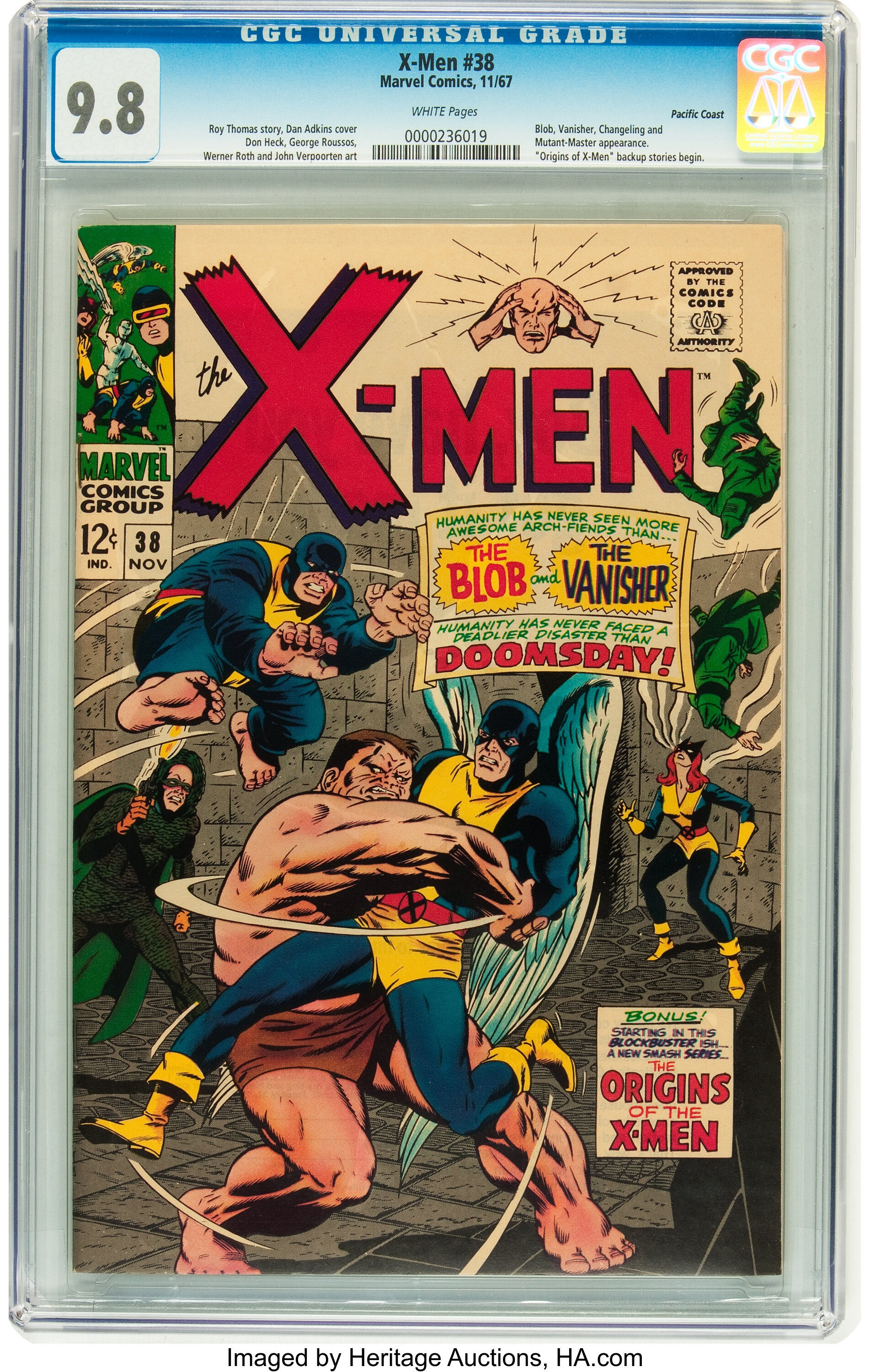 How Much Is X Men 38 Worth Browse Comic Prices Heritage Auctions