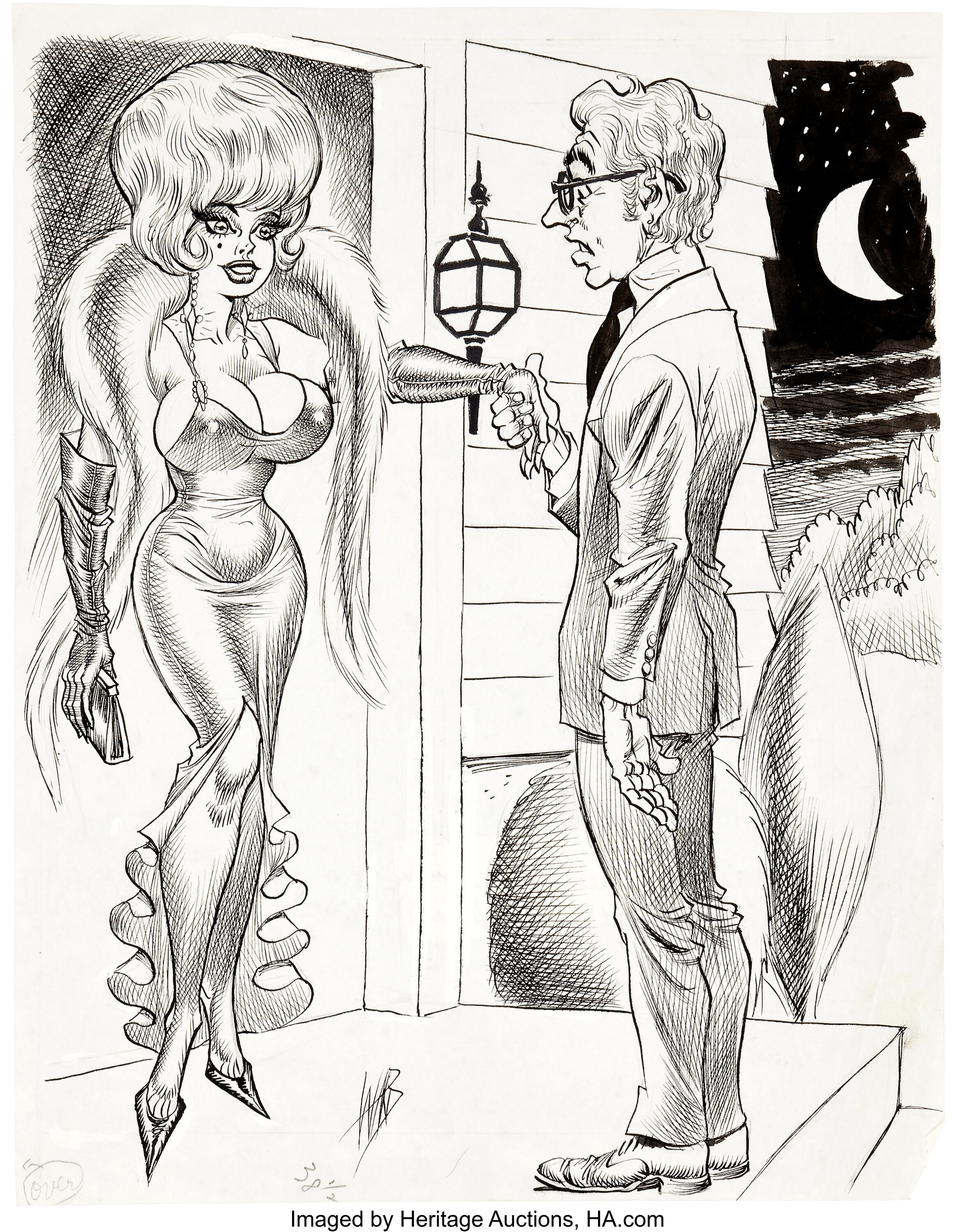 2325px x 3000px - Bill Ward Sex to Sexty Cartoon Illustration Original Art | Lot #95037 |  Heritage Auctions
