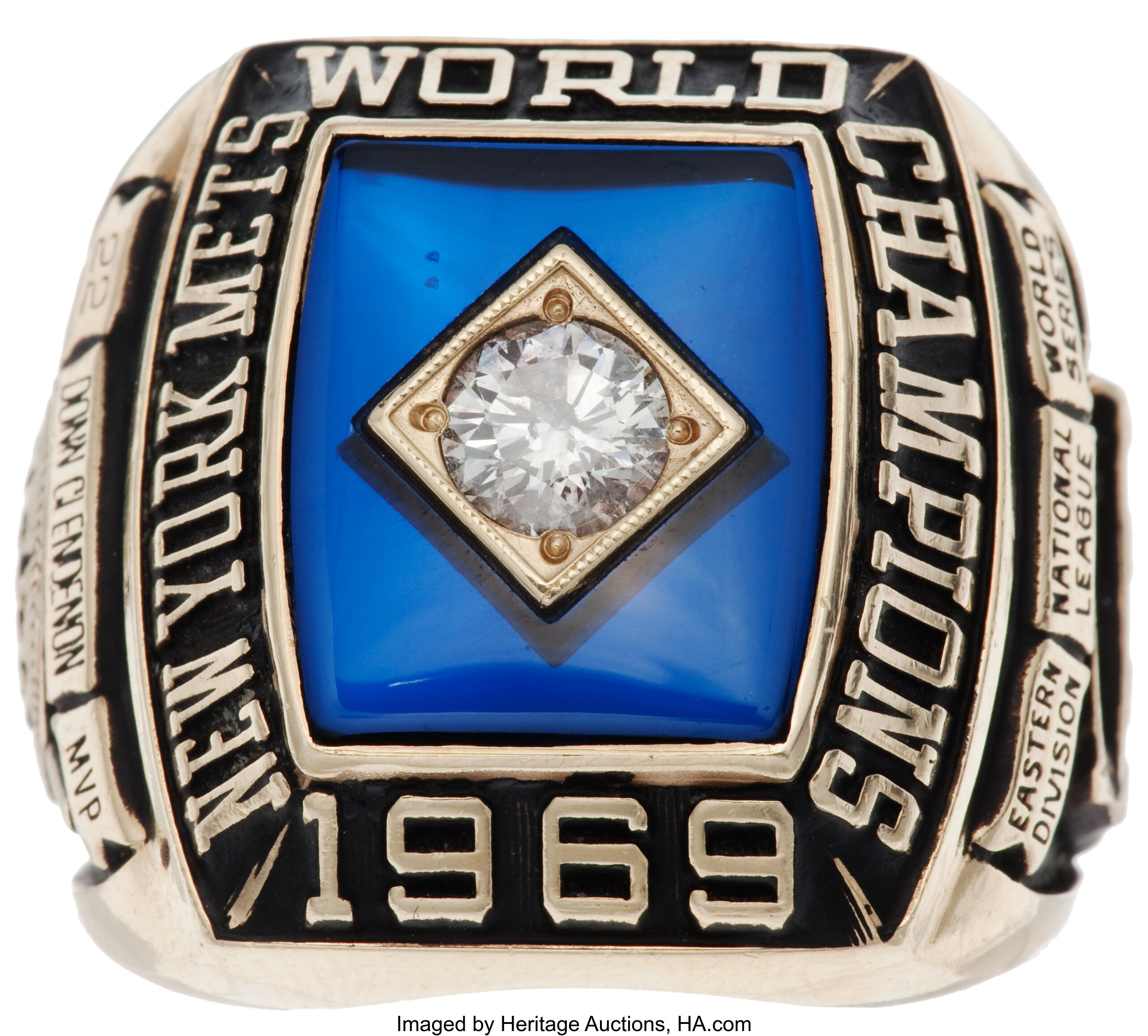 1969 New York Mets World Champions Healy Plaque