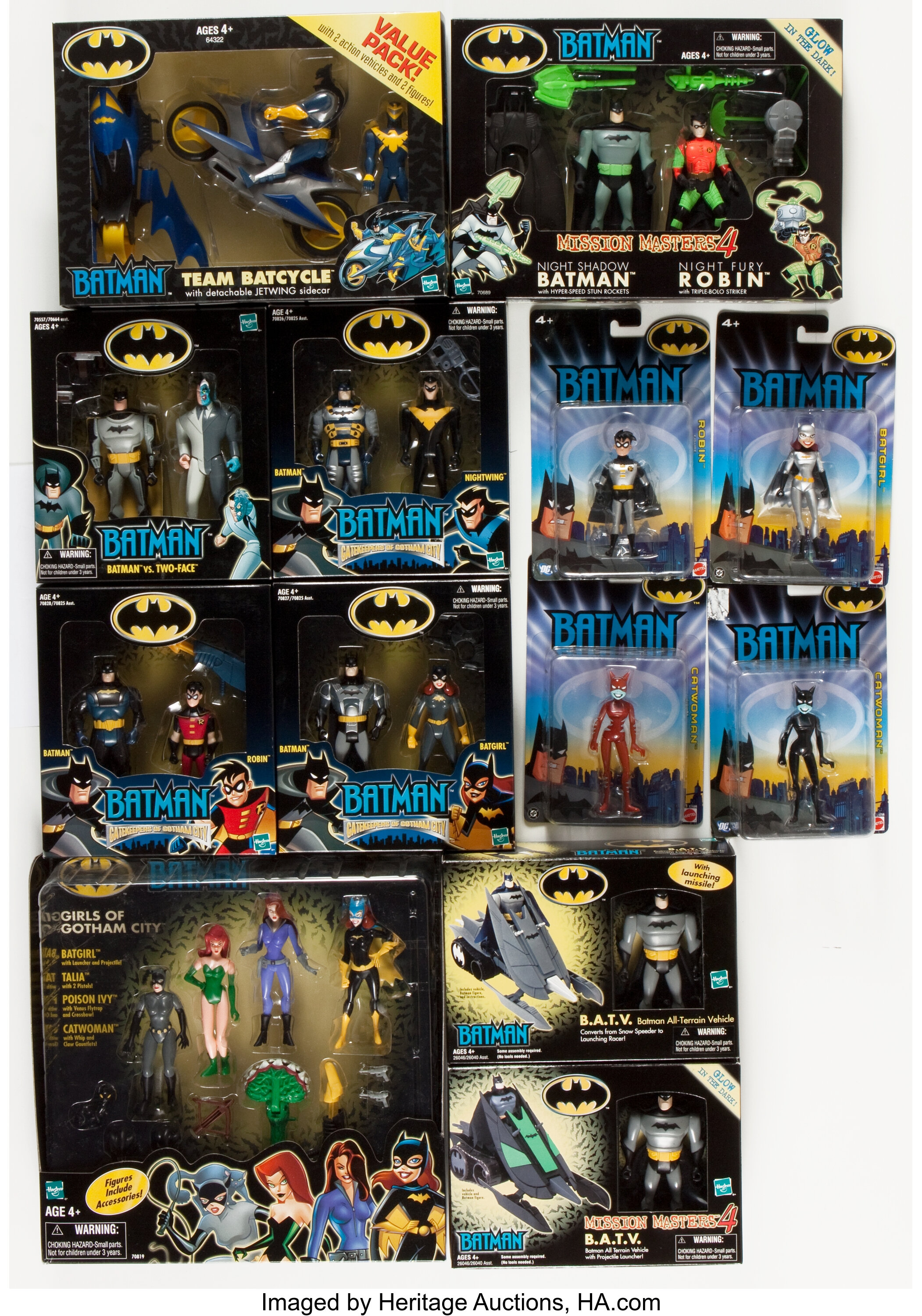 Batman Cartoon Related Action Figures and Sets Group | Lot #10661 |  Heritage Auctions