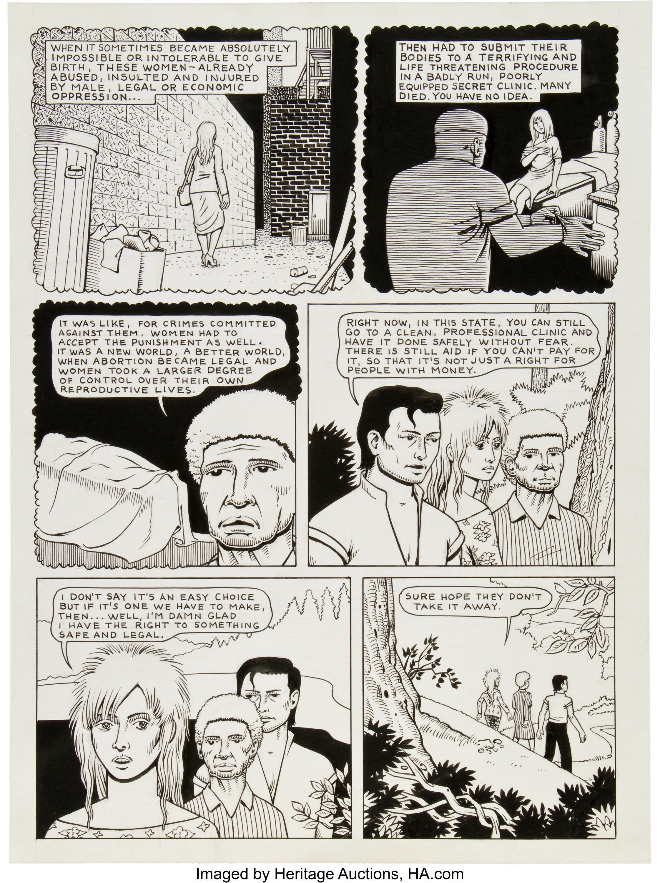 Guy Colwell Page Original Art (1990).... Original Comic Art Panel | Lot ...
