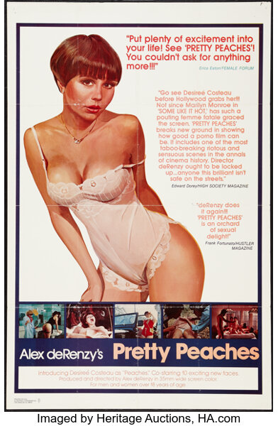 392px x 600px - Pretty Peaches and Others Lot (Blu-pix, 1978). One Sheets (3) (27\