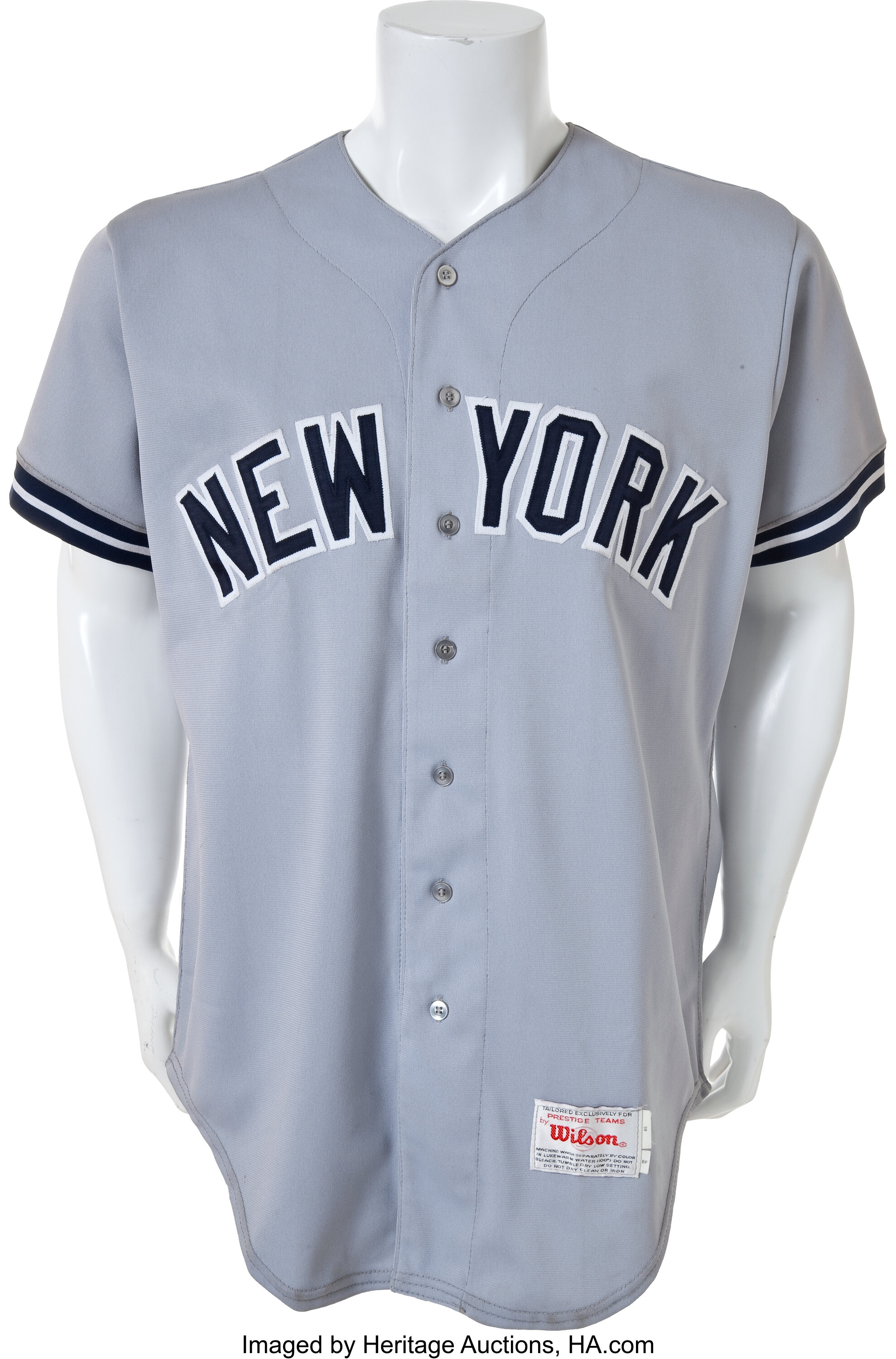 1989 Mickey Mantle Old Timer's Game Worn New York Yankees