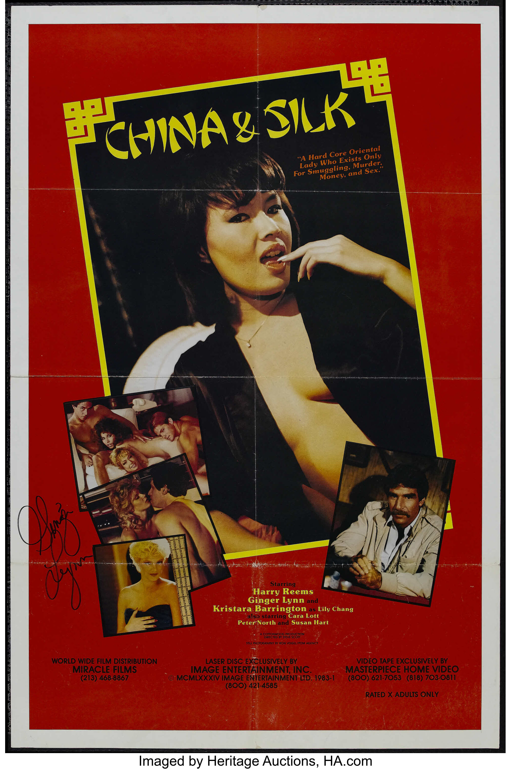 China and Silk (Miracle Films, 1980s). Video One Sheet (27