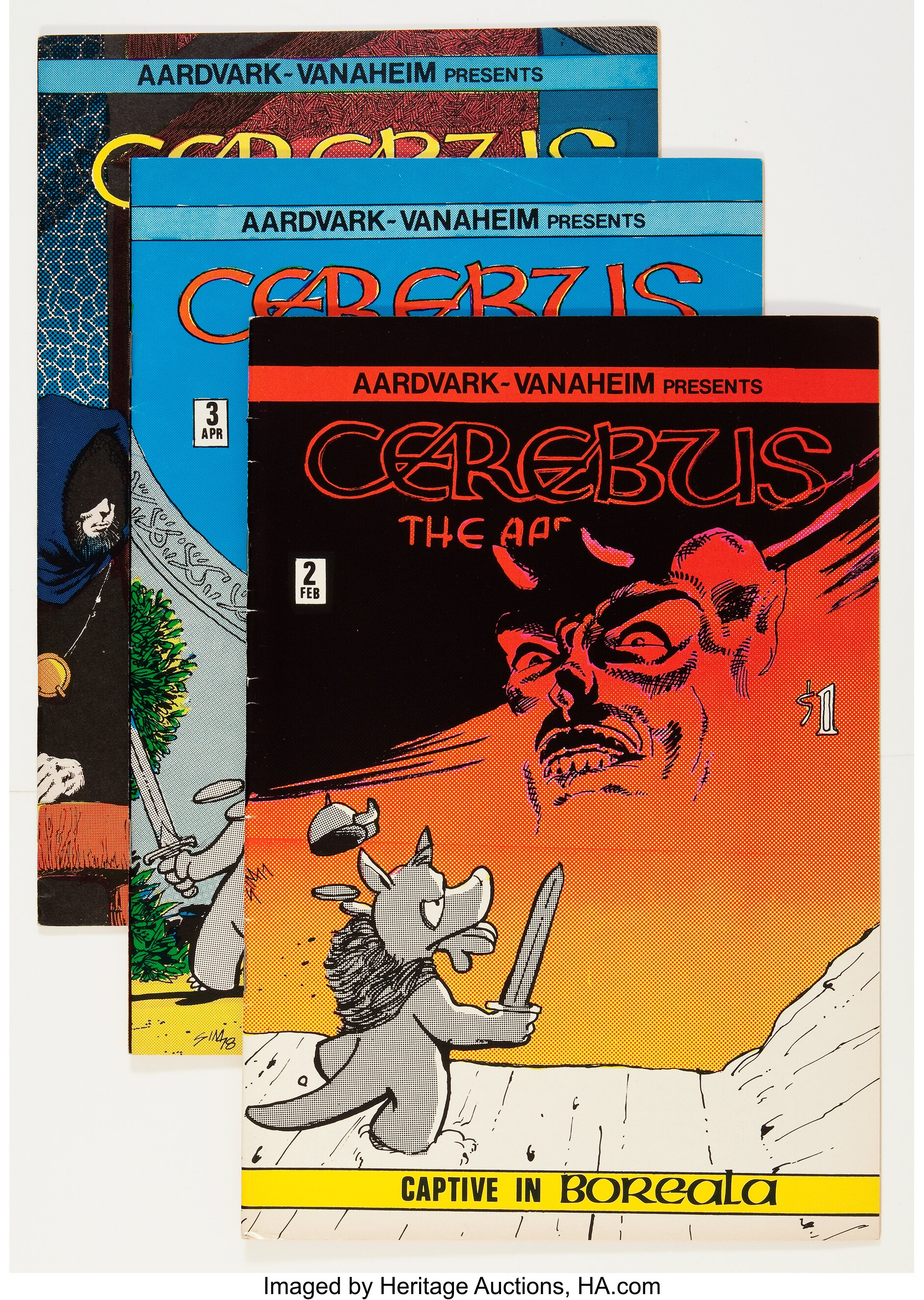 Cerebus the Aardvark Group (Aardvark-Vanaheim, 1978-79).... (Total